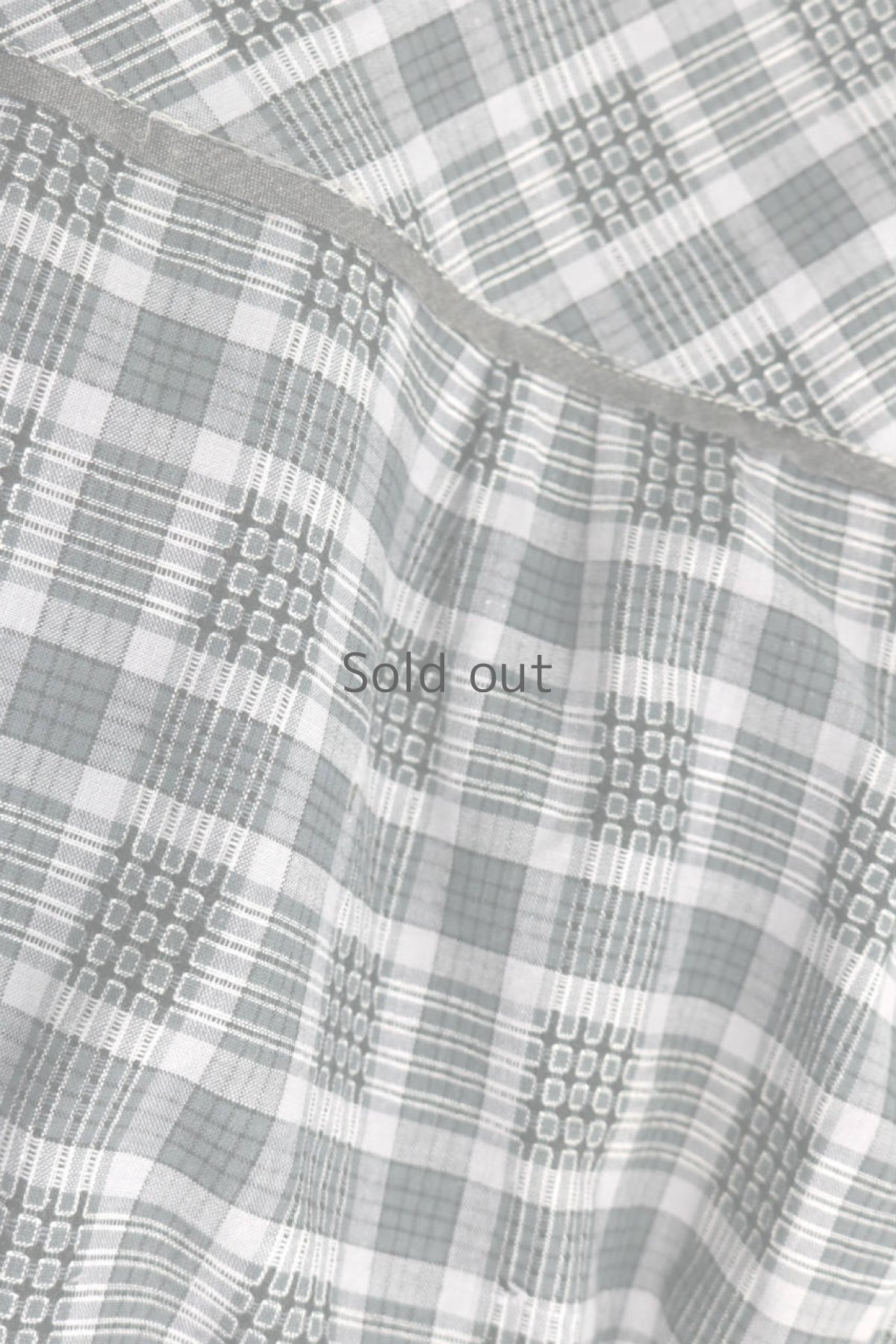 画像12: 【フランス】1950年代頃のグレーチェックワークドレス (12)