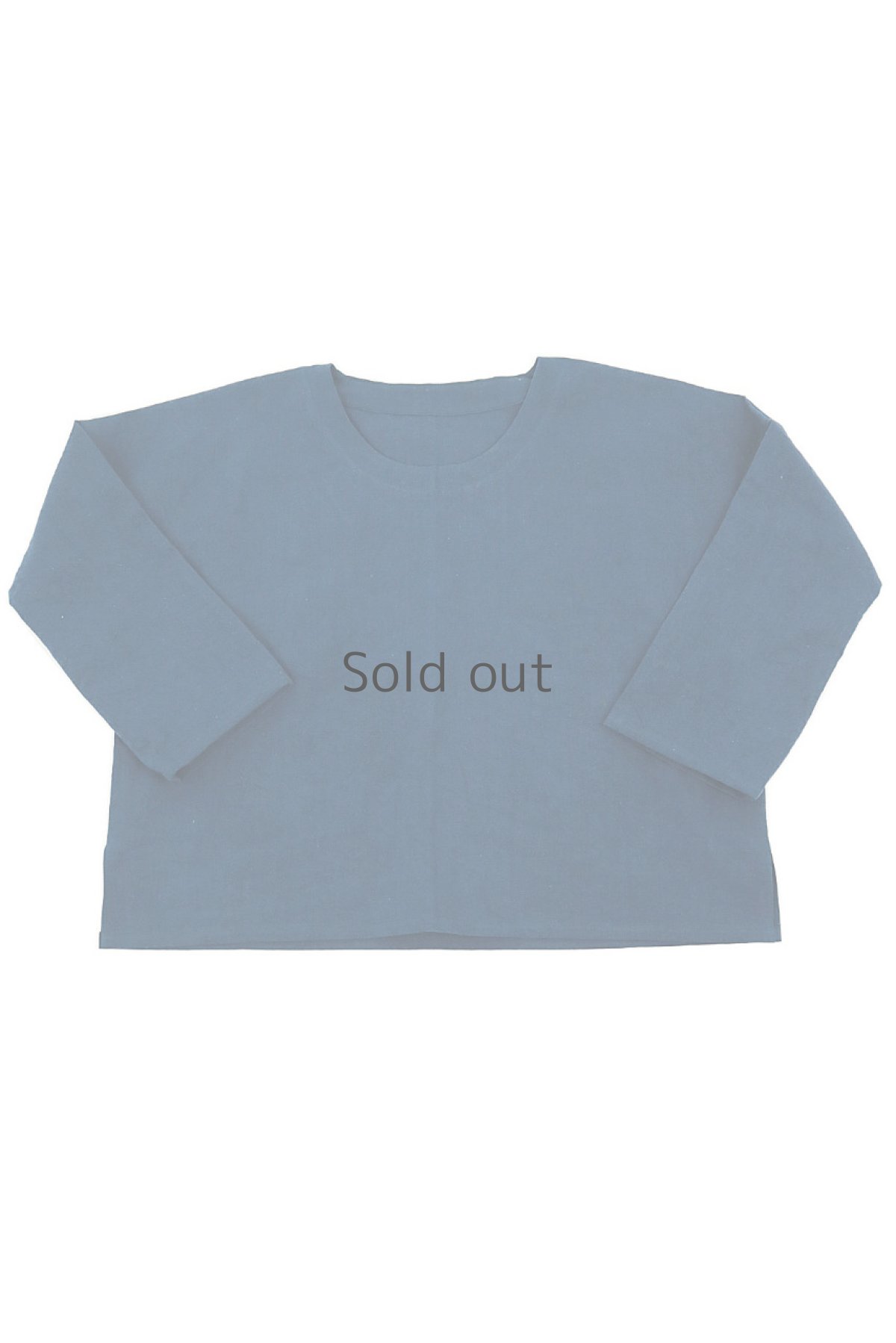 画像3: 【ササキチホ】インスピレーション　修道女のシャツ（青藍色染め） (3)