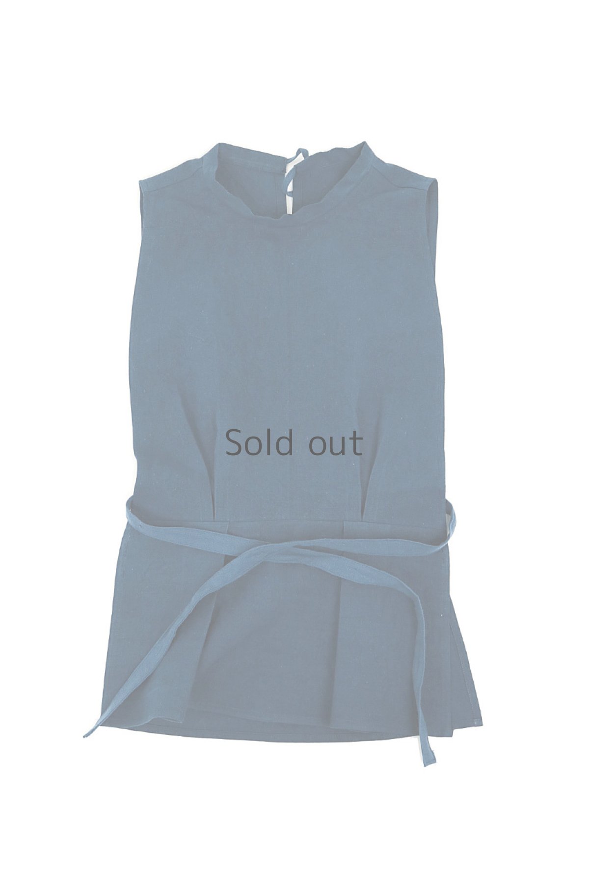 画像2: 【ササキチホ】インスピレーション　修道女のシャツ（青藍色染め） (2)