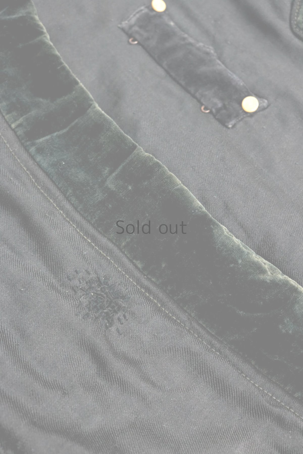 画像13: 【ウクライナ】アンティーク　伝統衣装のベスト（ブラック） (13)