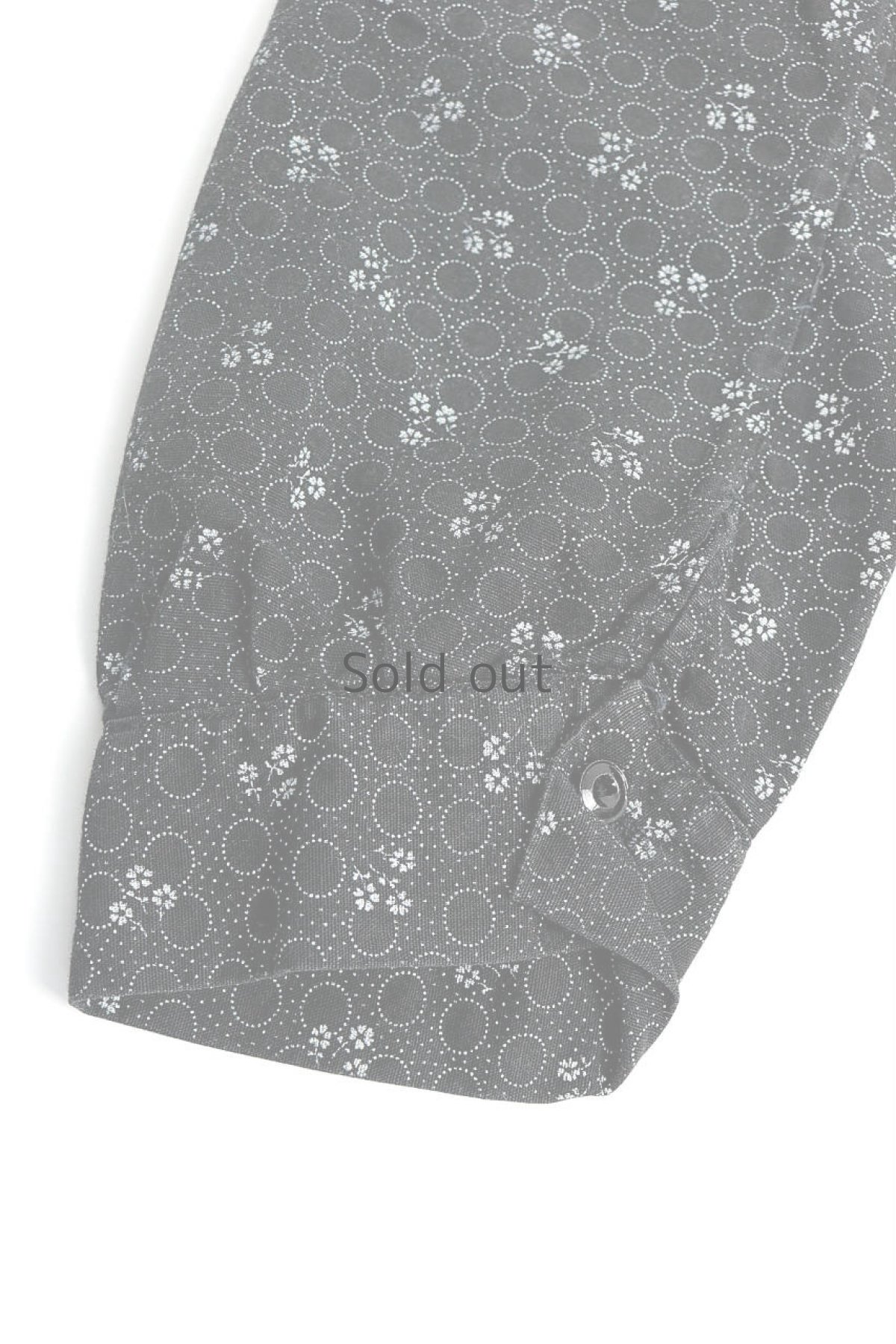 画像11: 【フランス】1950年代頃のブラックワークコート（小花柄） (11)