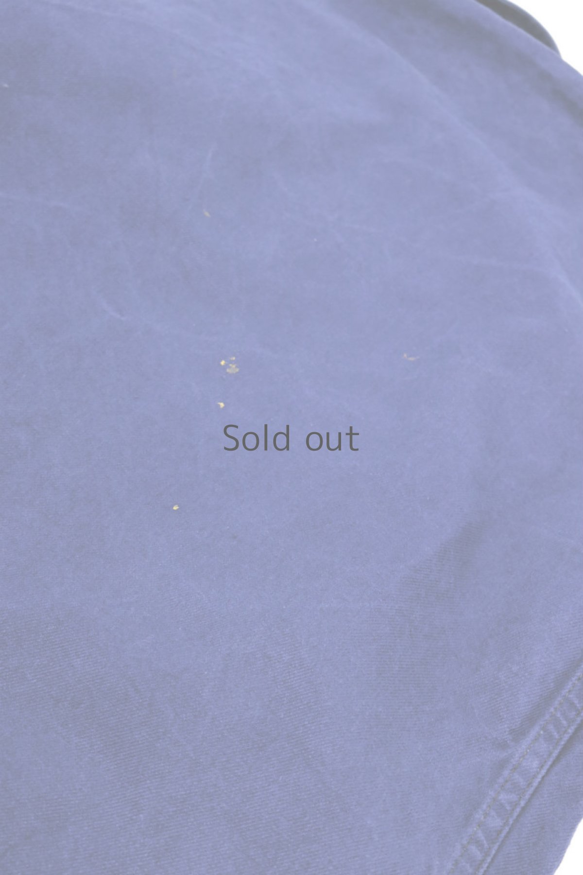 画像10: 【フランス】1960年代頃のブルーコットンワークジャケット（ペンキ汚れ） (10)