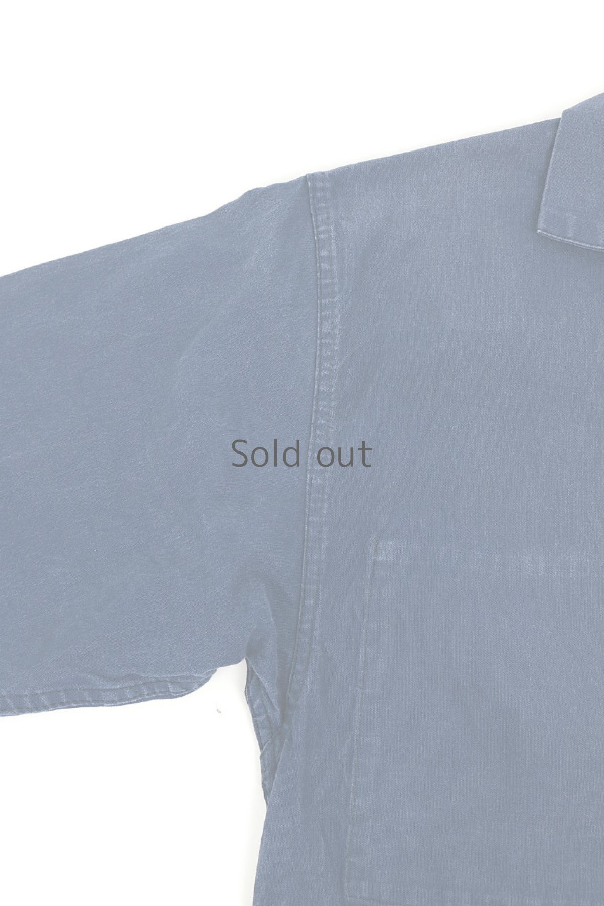 画像8: 【フランス】ビンテージ　セーラーワークシャツ（Le Glazik） (8)