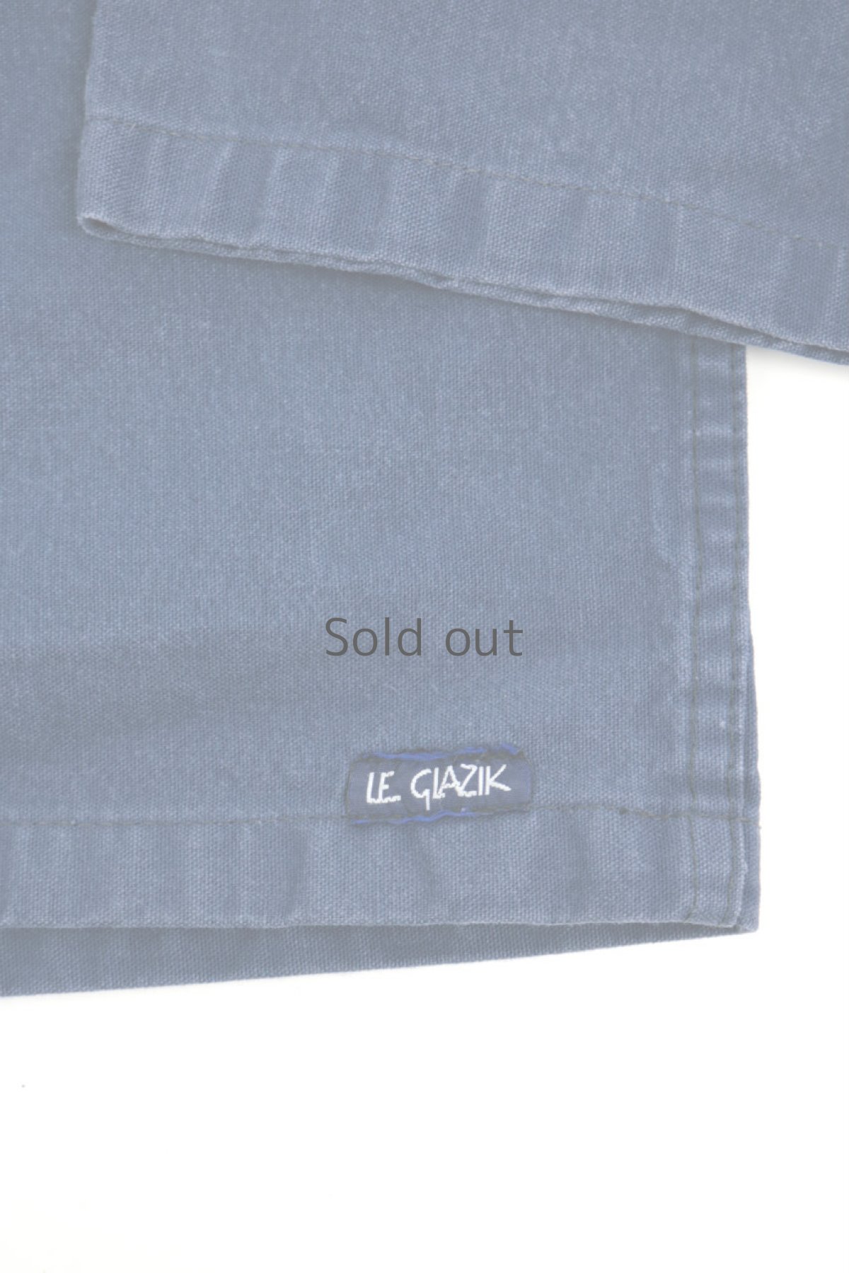 画像7: 【フランス】ビンテージ　セーラーワークシャツ（Le Glazik） (7)