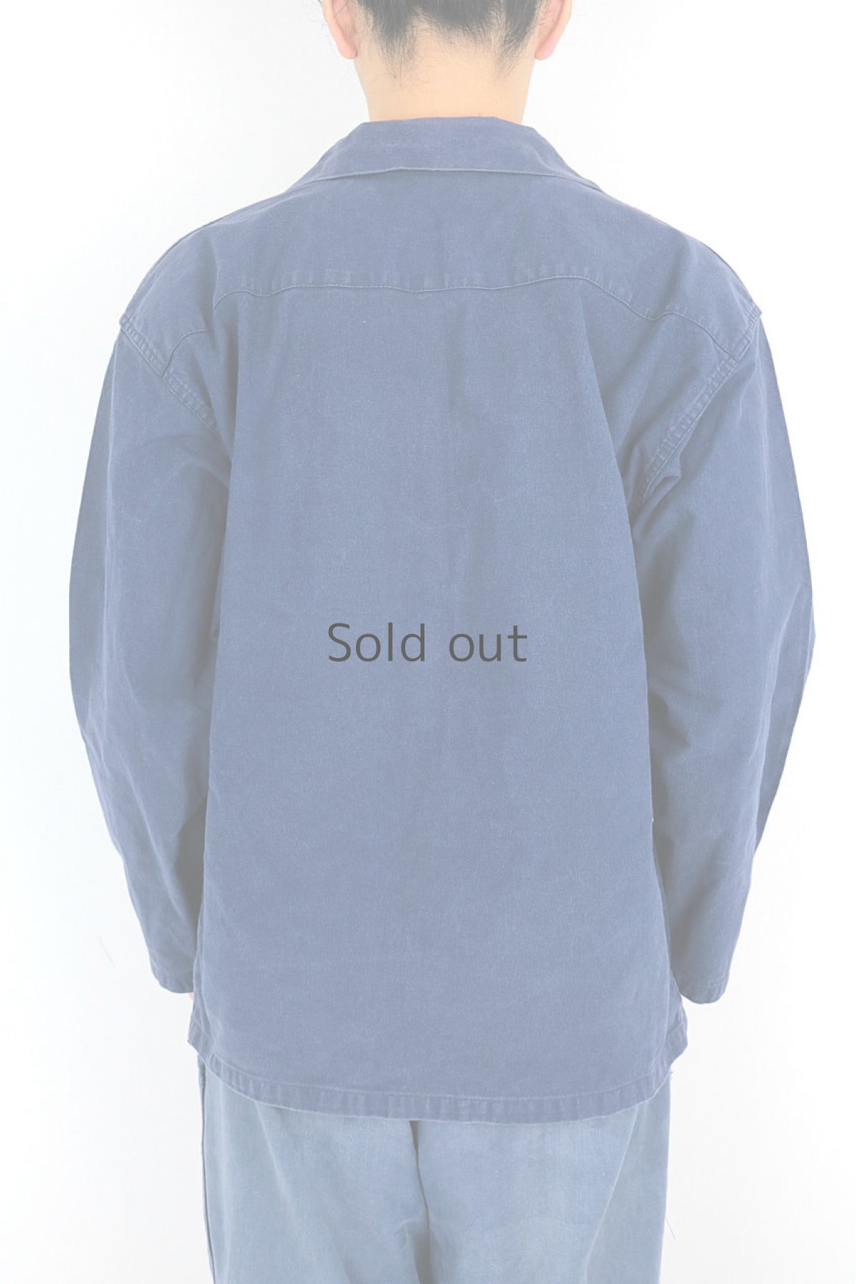 画像5: 【フランス】ビンテージ　セーラーワークシャツ（Le Glazik） (5)