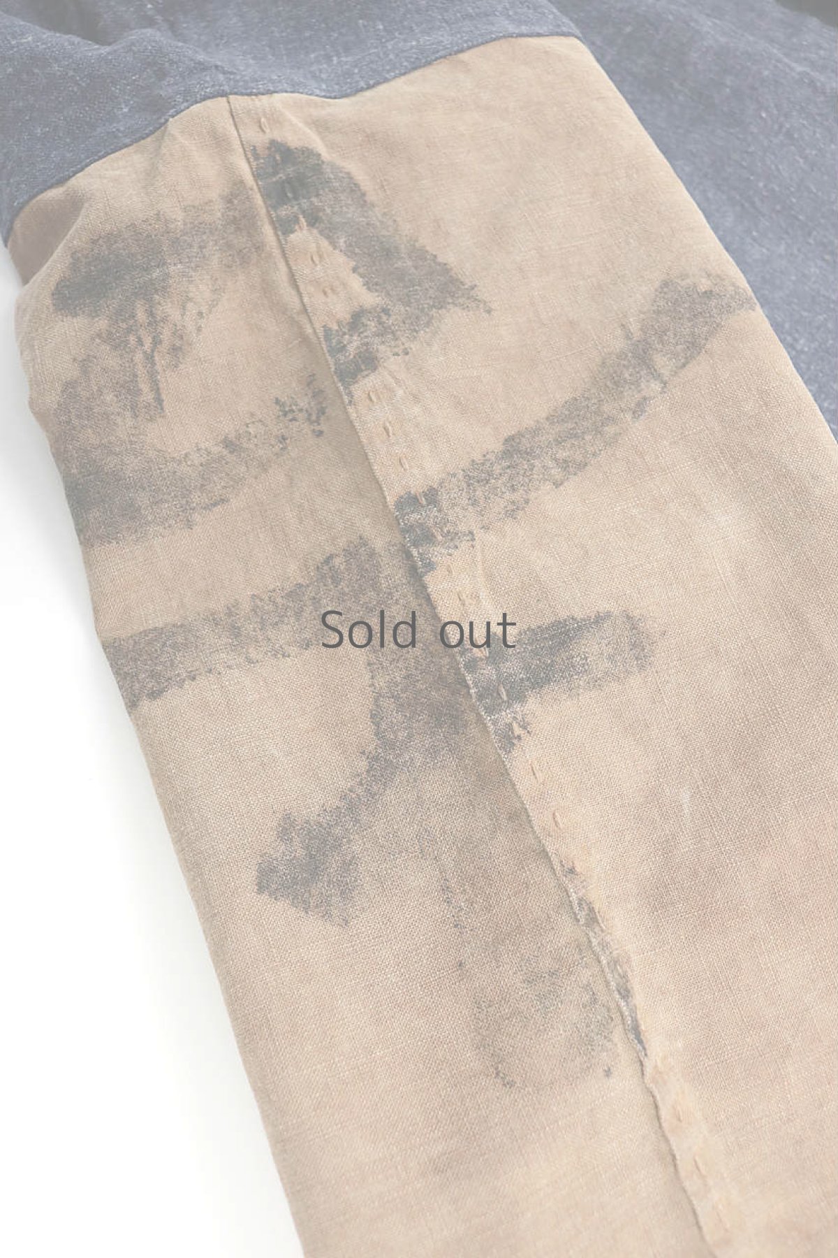 画像11: 【ササキチホ】アジア古布と奉納旗のチャイナシャツジャケット (11)