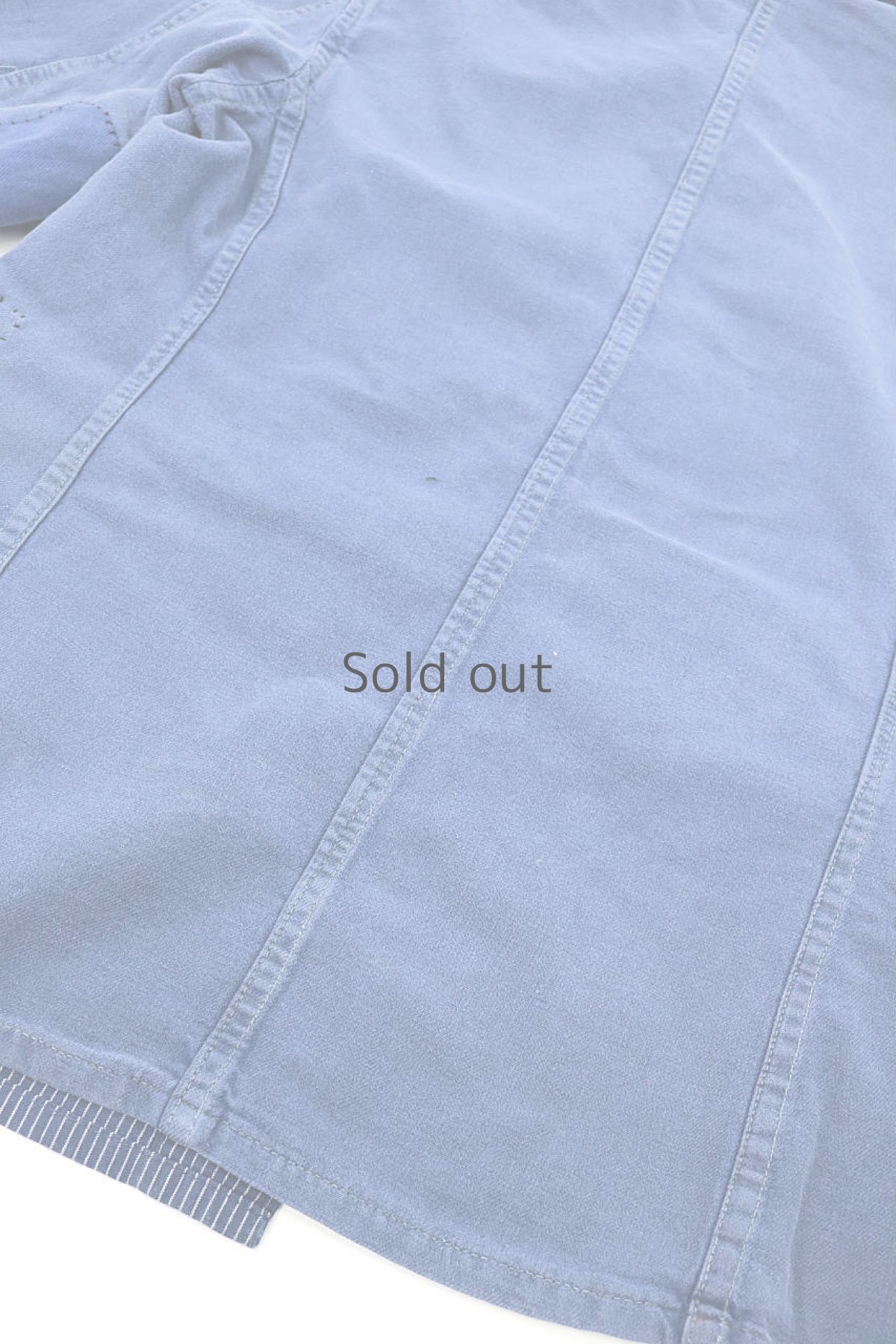 画像12: 【MITSUGU SASAKI】ビンテージリメイク　パッチワーク　ワークジャケット(細め) (12)