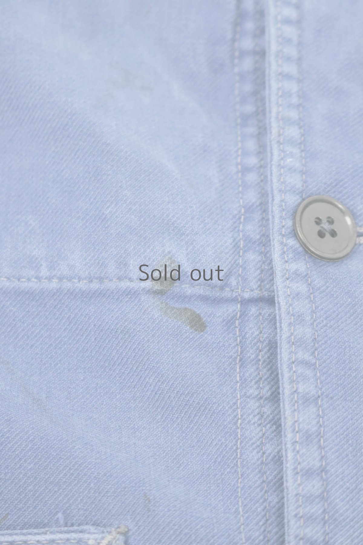 画像8: 【フランス】1960年代頃のブルーコットンワークジャケット（VULCAIN） (8)