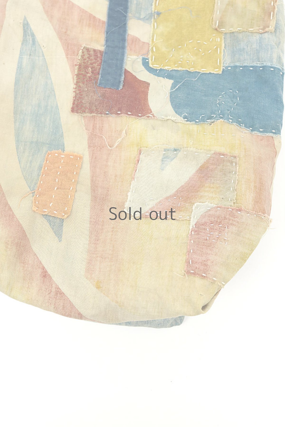 画像5: 【ササキチホ】古布　大漁旗のトートバッグ (5)