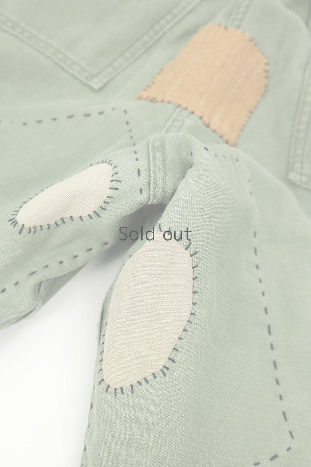 画像11: 【MITSUGU SASAKI】ビンテージリメイク　パッチワーク　ミリタリーパンツ（アメリカ軍） (11)