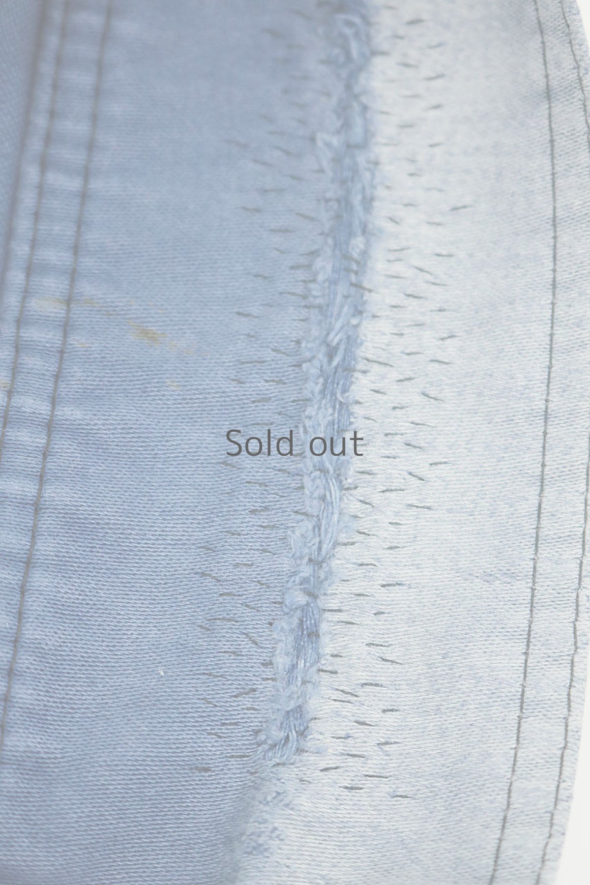 画像12: 【フランス】1960年代頃のブルーモールスキンワークジャケット（刺し子リペアあり） (12)