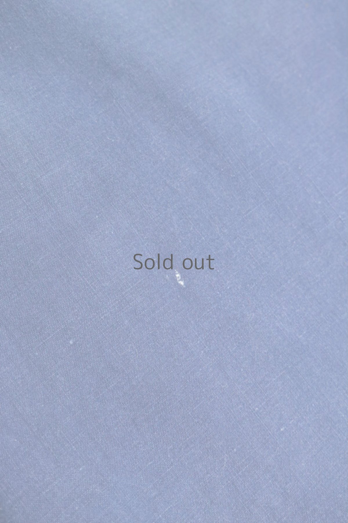 画像14: 【フランス】1940年代ブルーコットンプルオーバーロングシャツ(イニシャルGS) (14)