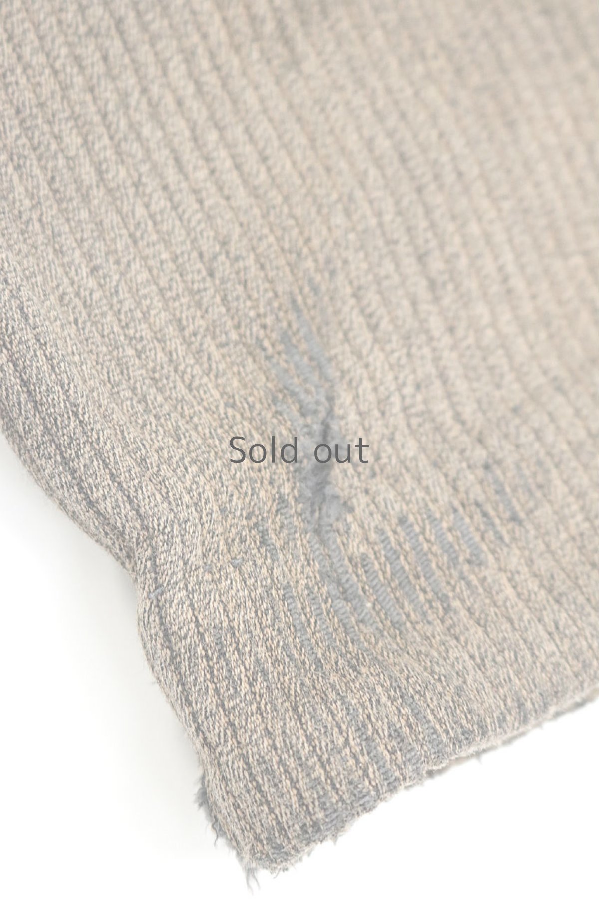 画像14: 【MITSUGU SASAKI】ビンテージリメイク コットンピケ　イージーワークパンツ（ブラウン） (14)