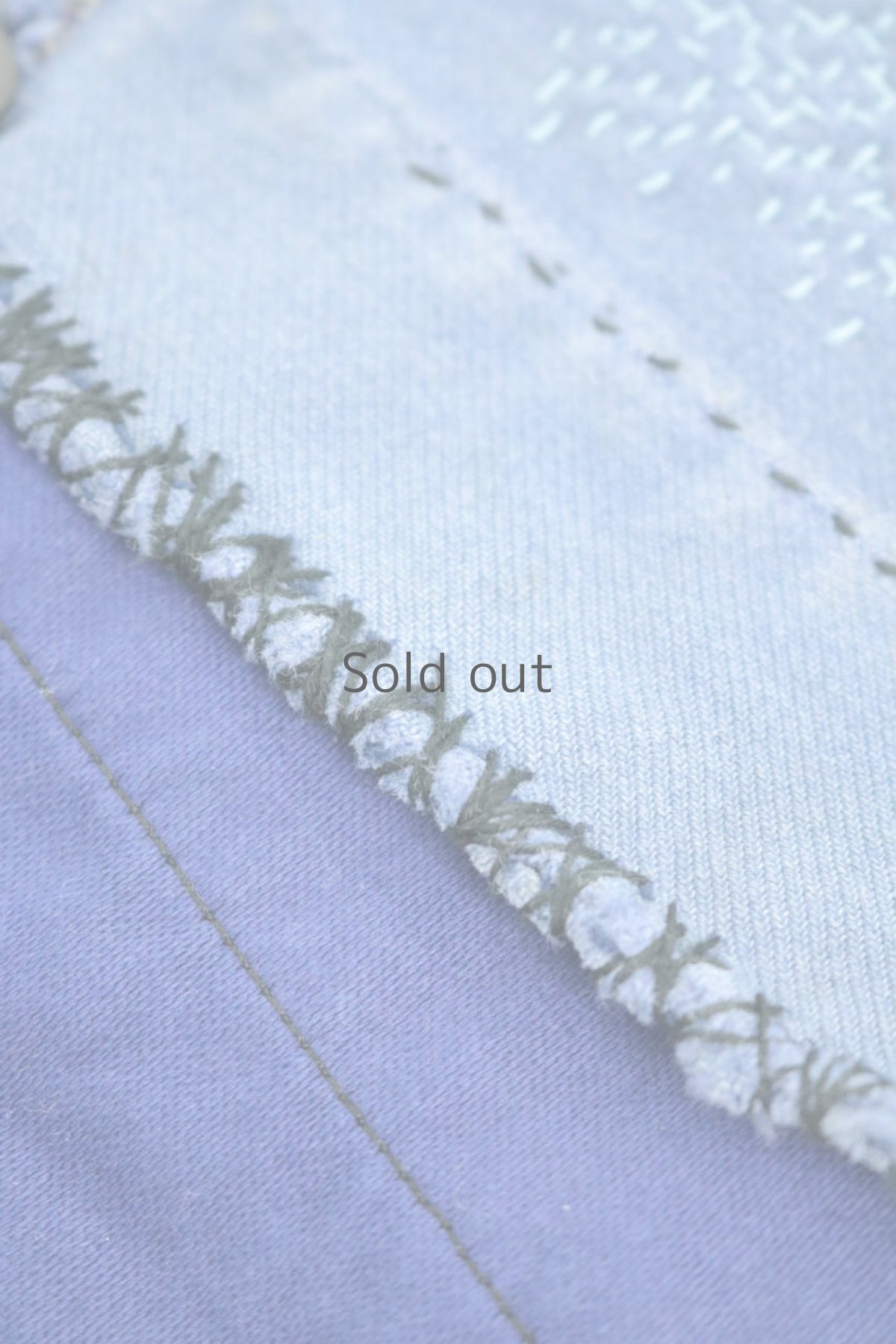 画像12: 【MITSUGU SASAKI】ビンテージリメイク　パッチワーク　ワークジャケット(刺し子多め) (12)