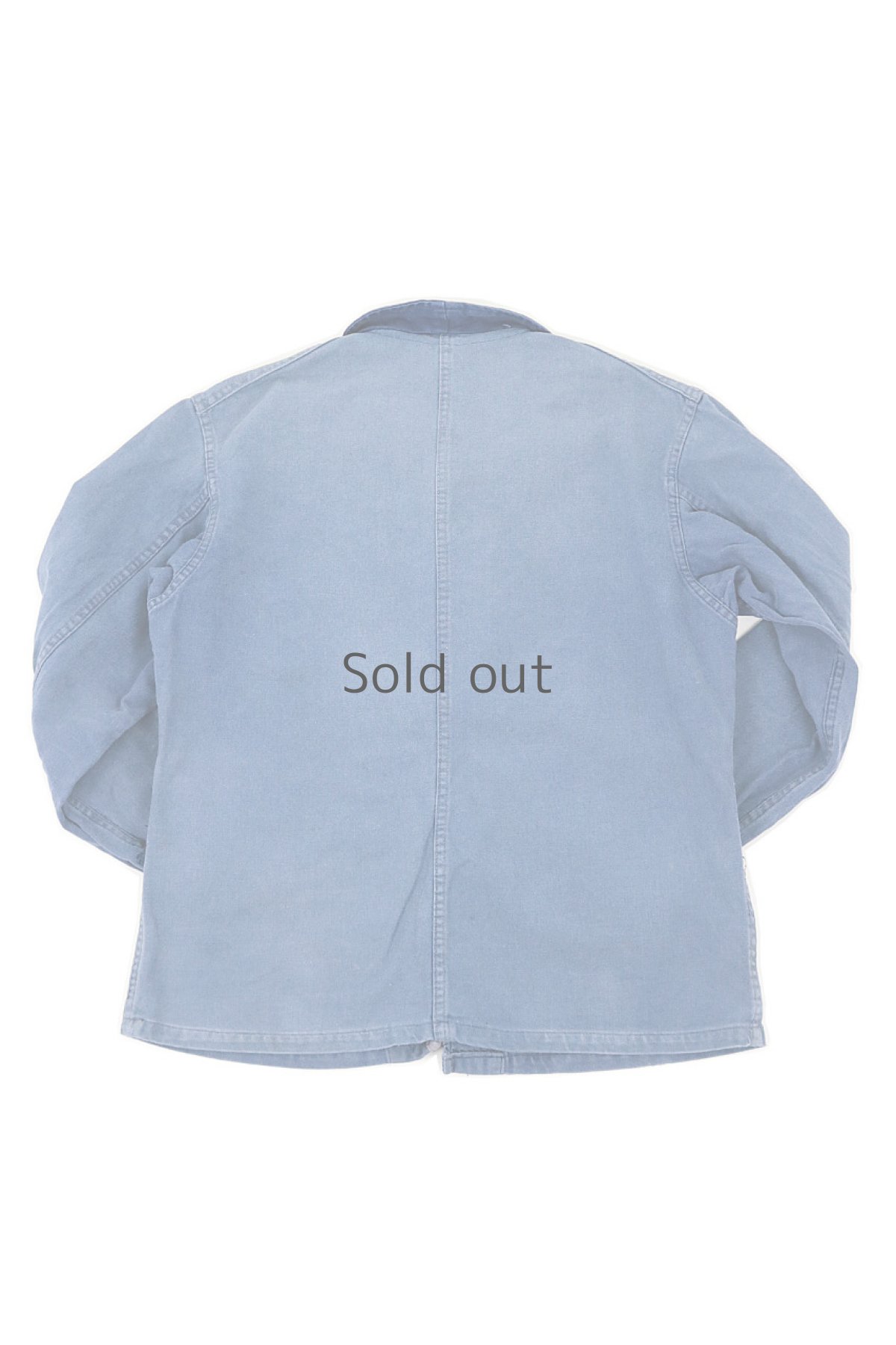 画像2: 【MITSUGU SASAKI】ビンテージリメイク　パッチワーク　ワークジャケット(襟・カフス交換) (2)