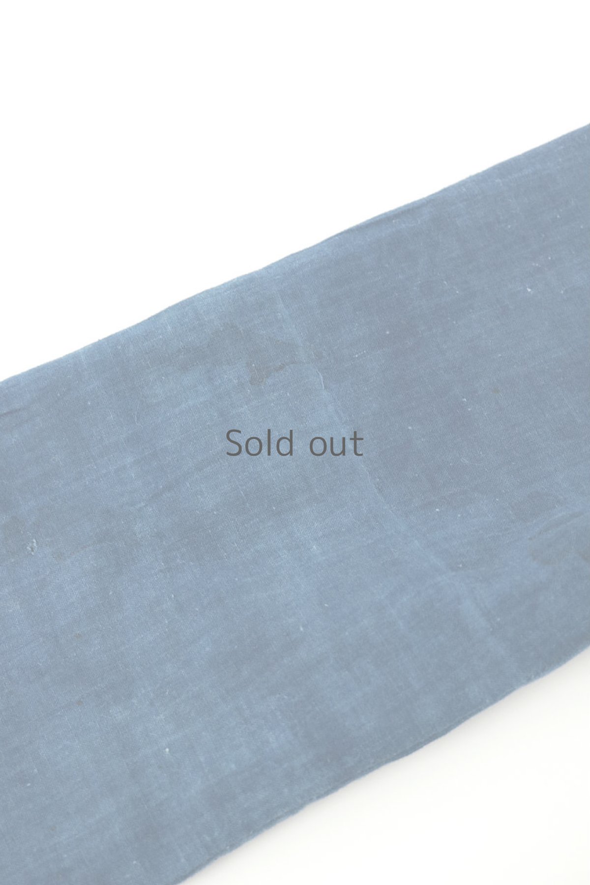 画像13: 【ササキチホ】古布　カシュクールブラウス（藍染古布とアンティークコットン） (13)