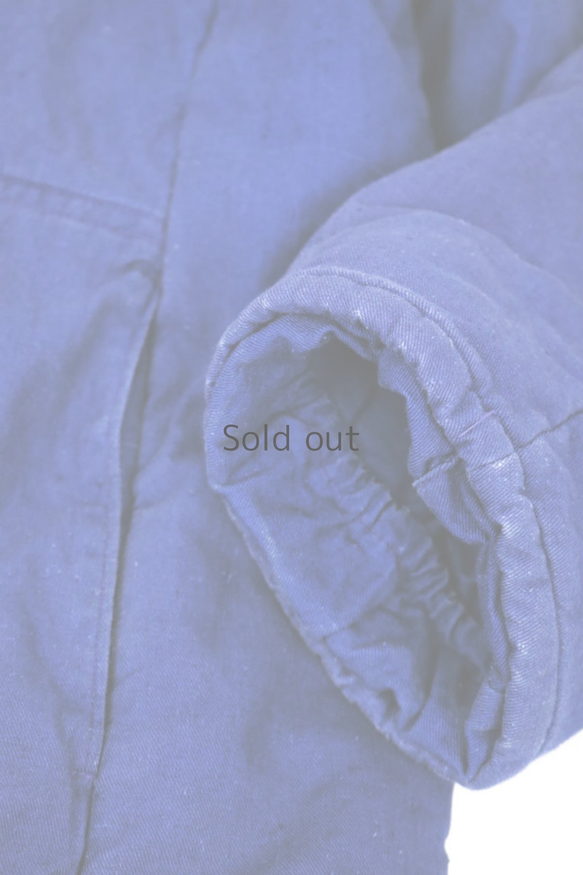 画像8: 【ベトナム】インディゴブルーの冬用ワークジャケット (8)