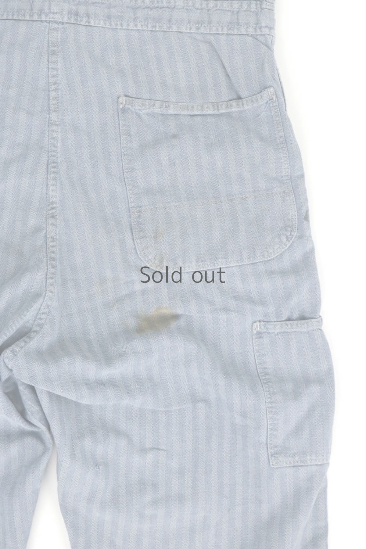 画像15: 【アメリカ】1960年代 ヘリンボーンコットンのツナギ (15)