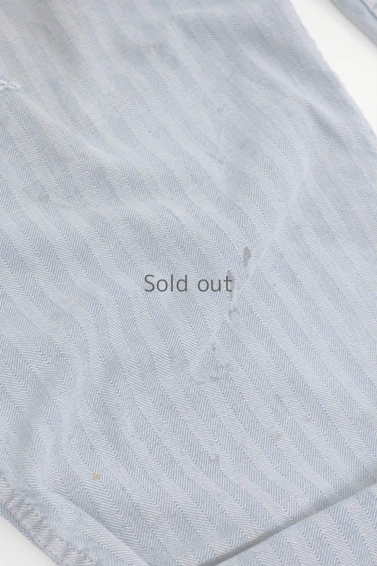 画像11: 【アメリカ】1960年代 ヘリンボーンコットンのツナギ (11)