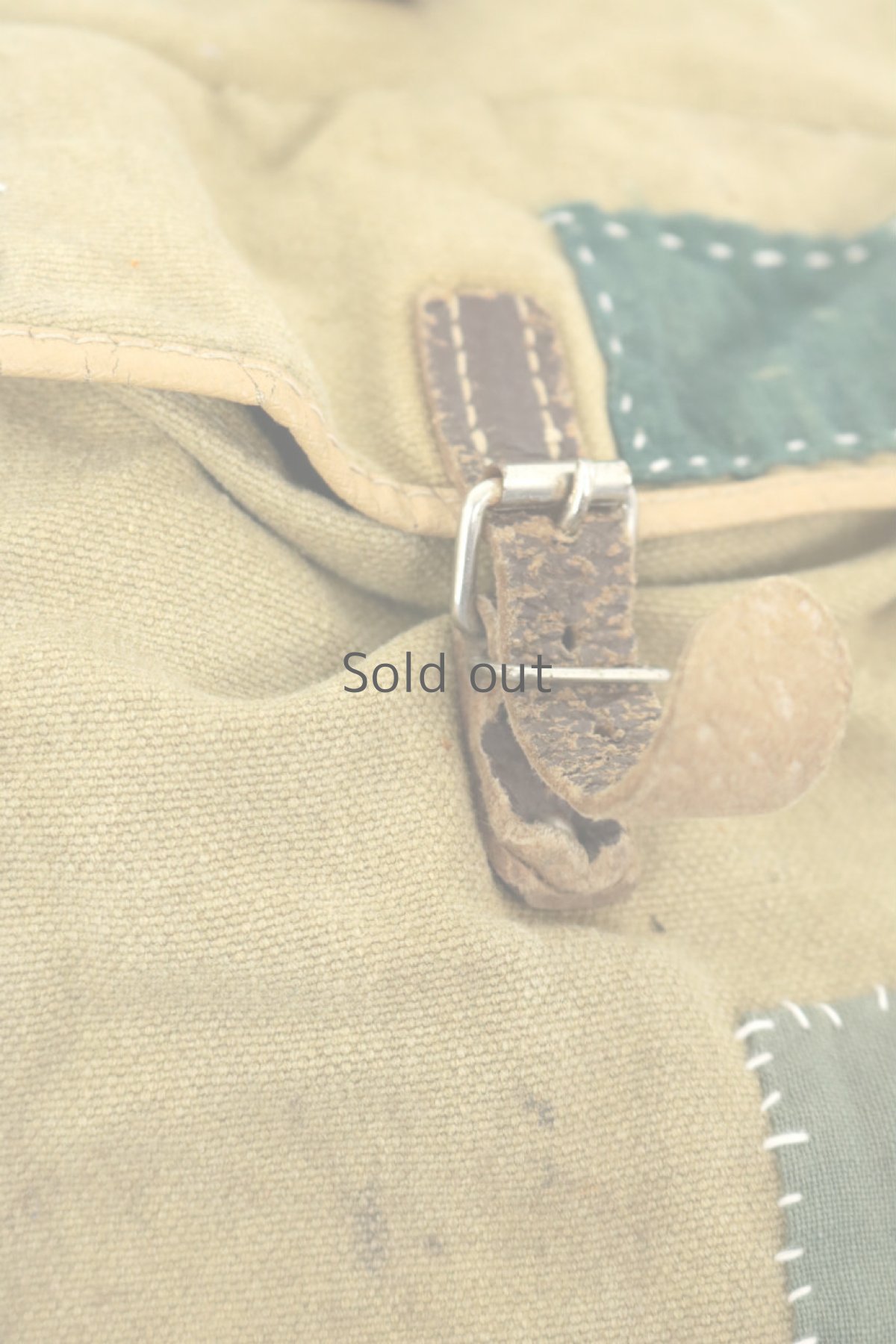 画像5: 【MITSUGU SASAKI】ビンテージリメイク×古布　ユーロミリタリーリュックサック (5)