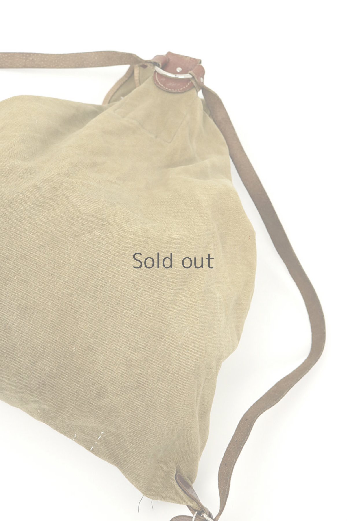 画像9: 【MITSUGU SASAKI】ビンテージリメイク×古布　ユーロミリタリーリュックサック (9)