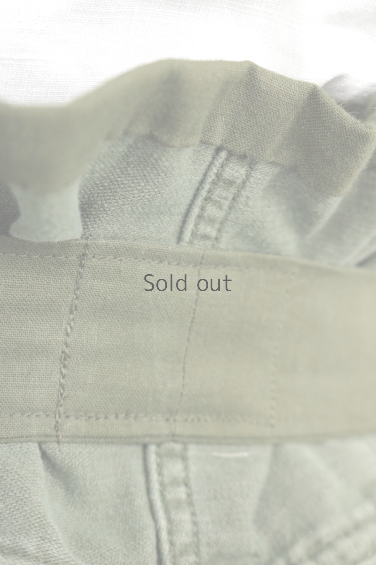 画像10: 【MITSUGU SASAKI】ビンテージ×リメイク　超ハイウエスト　ミリタリーパンツ (10)