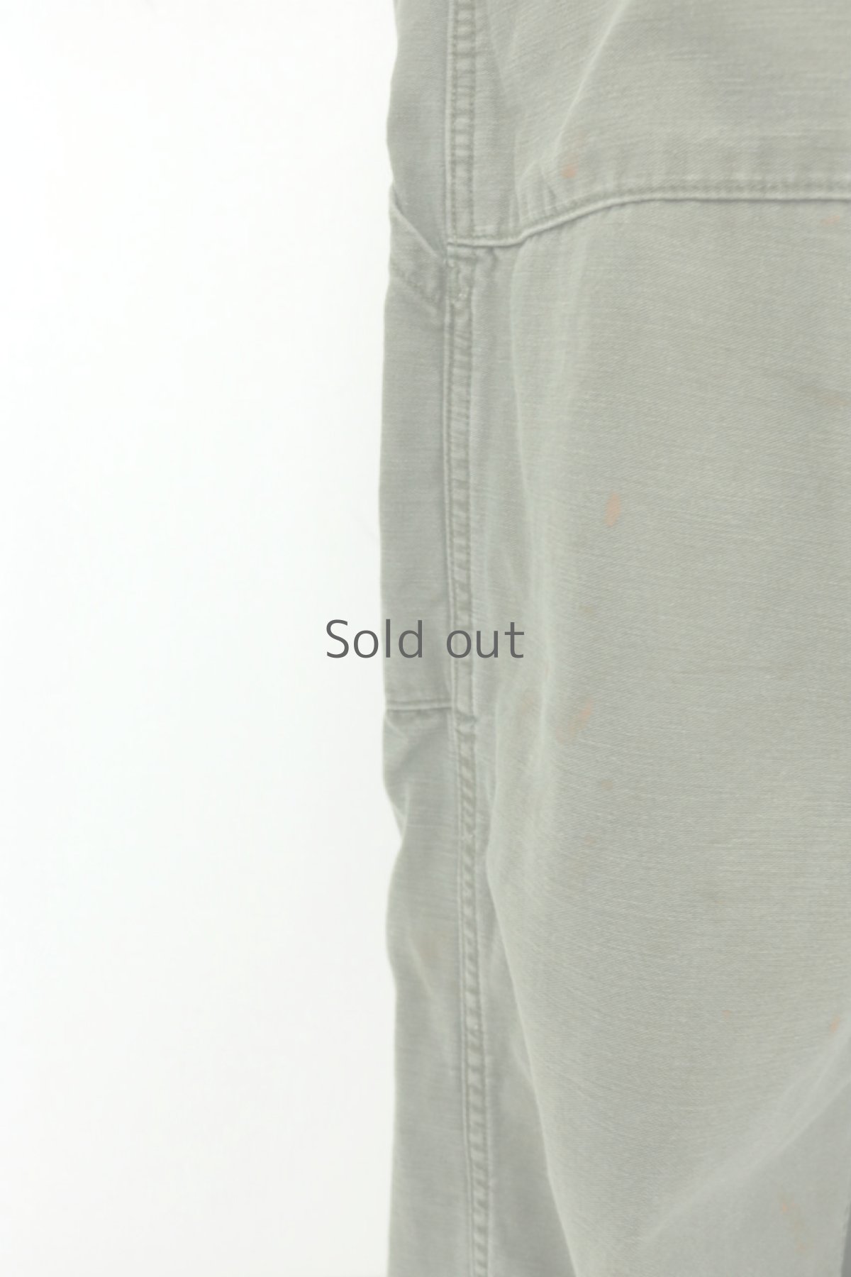 画像7: 【MITSUGU SASAKI】ビンテージ×リメイク　超ハイウエスト　ミリタリーパンツ (7)