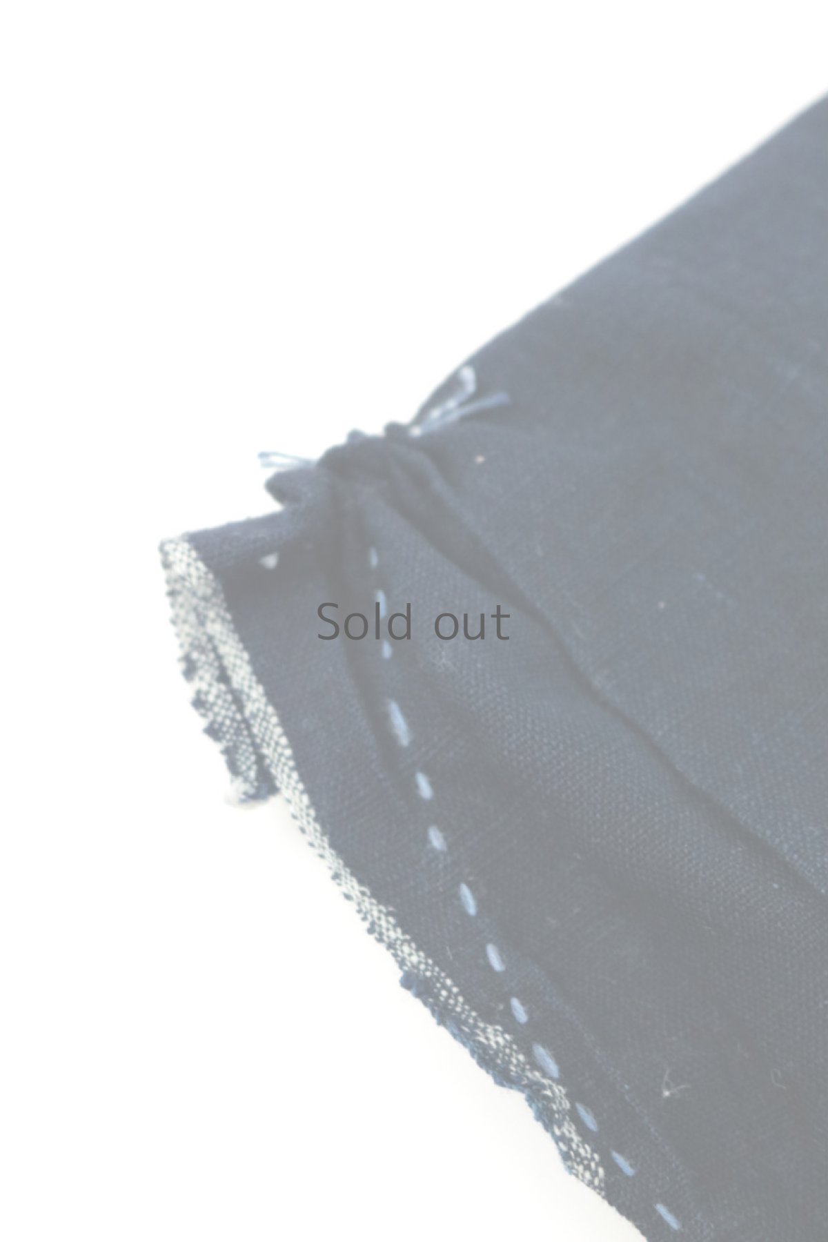 画像5: 【桃雪】藍染古布　ほっそい取っ手のやや小さめバック(リバーシブル) (5)