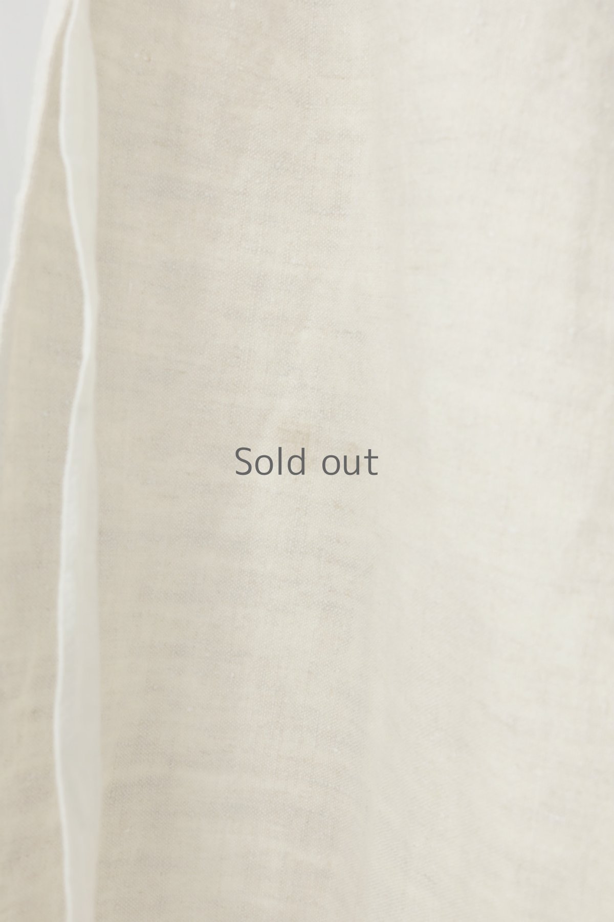 画像12: 【ササキチホ】アンティークリネン　カシュクールワンピース（生成り） (12)