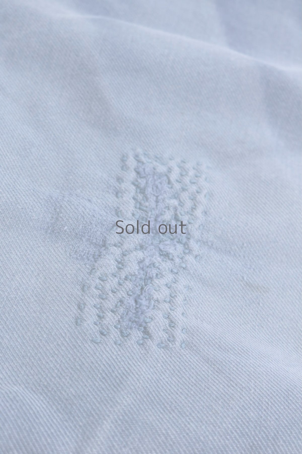 画像9: 【MITSUGU SASAKI】ビンテージ×リメイク　ワイドワークパンツ(ウエストひも） (9)