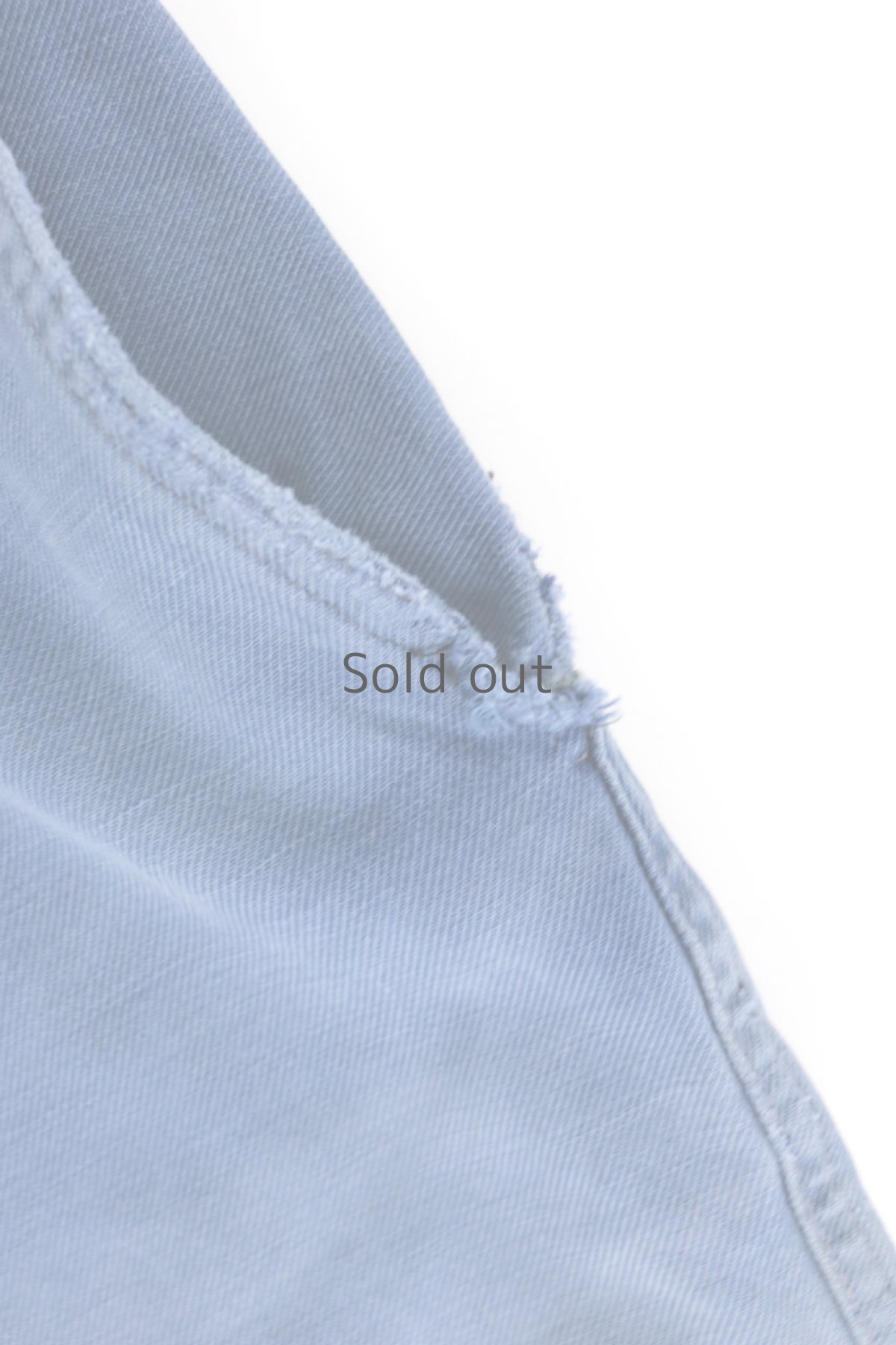 画像11: 【MITSUGU SASAKI】ビンテージ×リメイク　ワイドワークパンツ(ウエストひも） (11)