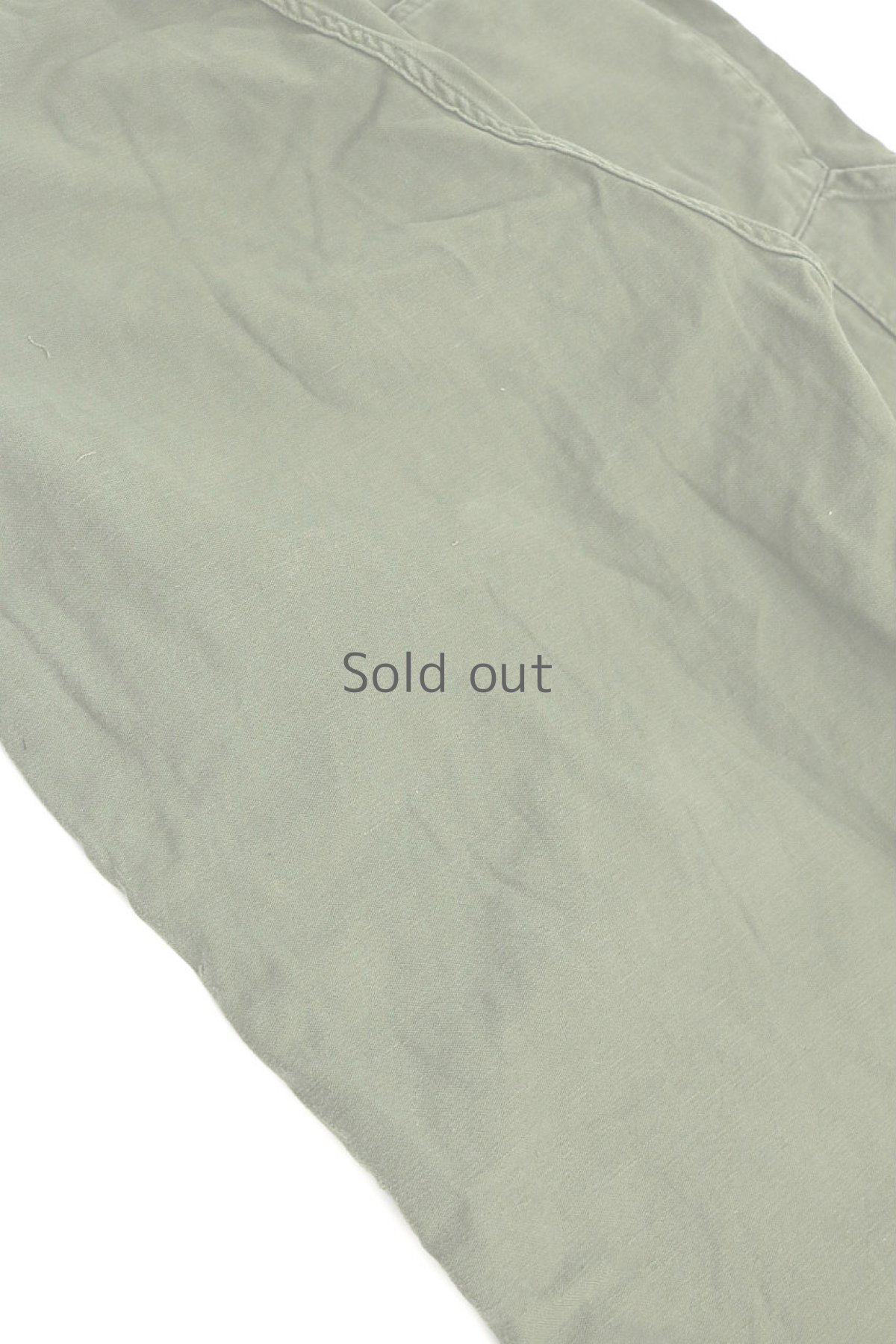 画像12: 【MITSUGU SASAKI】ビンテージ×リメイク　超ハイウエスト　ミリタリーパンツ (12)