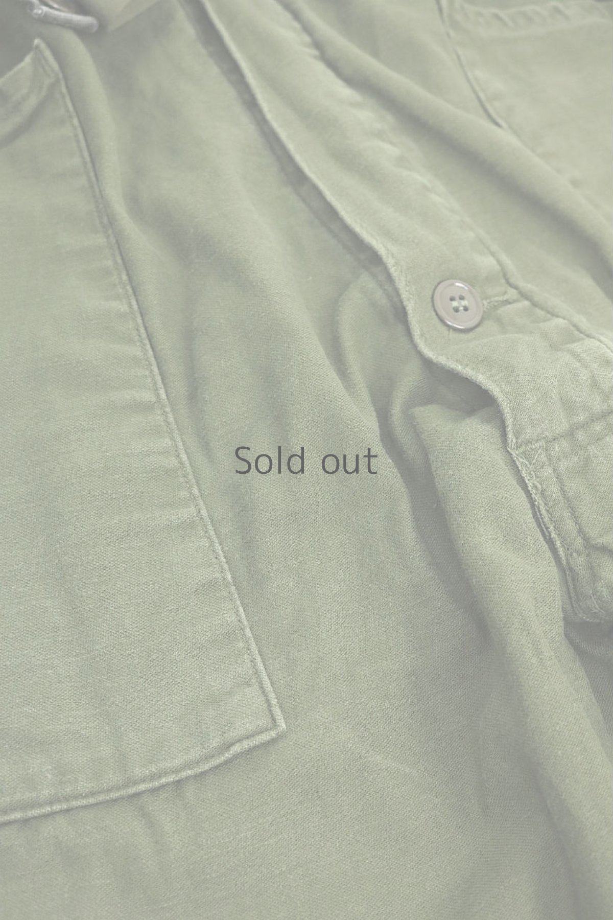 画像7: 【MITSUGU SASAKI】ビンテージ×リメイク　超ハイウエスト　ミリタリーパンツ (7)