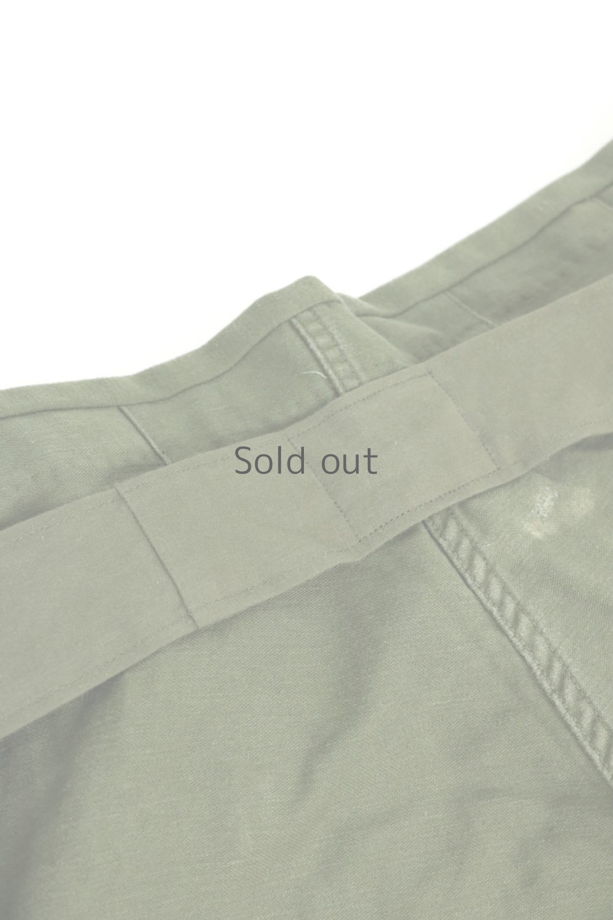 画像10: 【MITSUGU SASAKI】ビンテージ×リメイク　超ハイウエスト　ミリタリーパンツ (10)