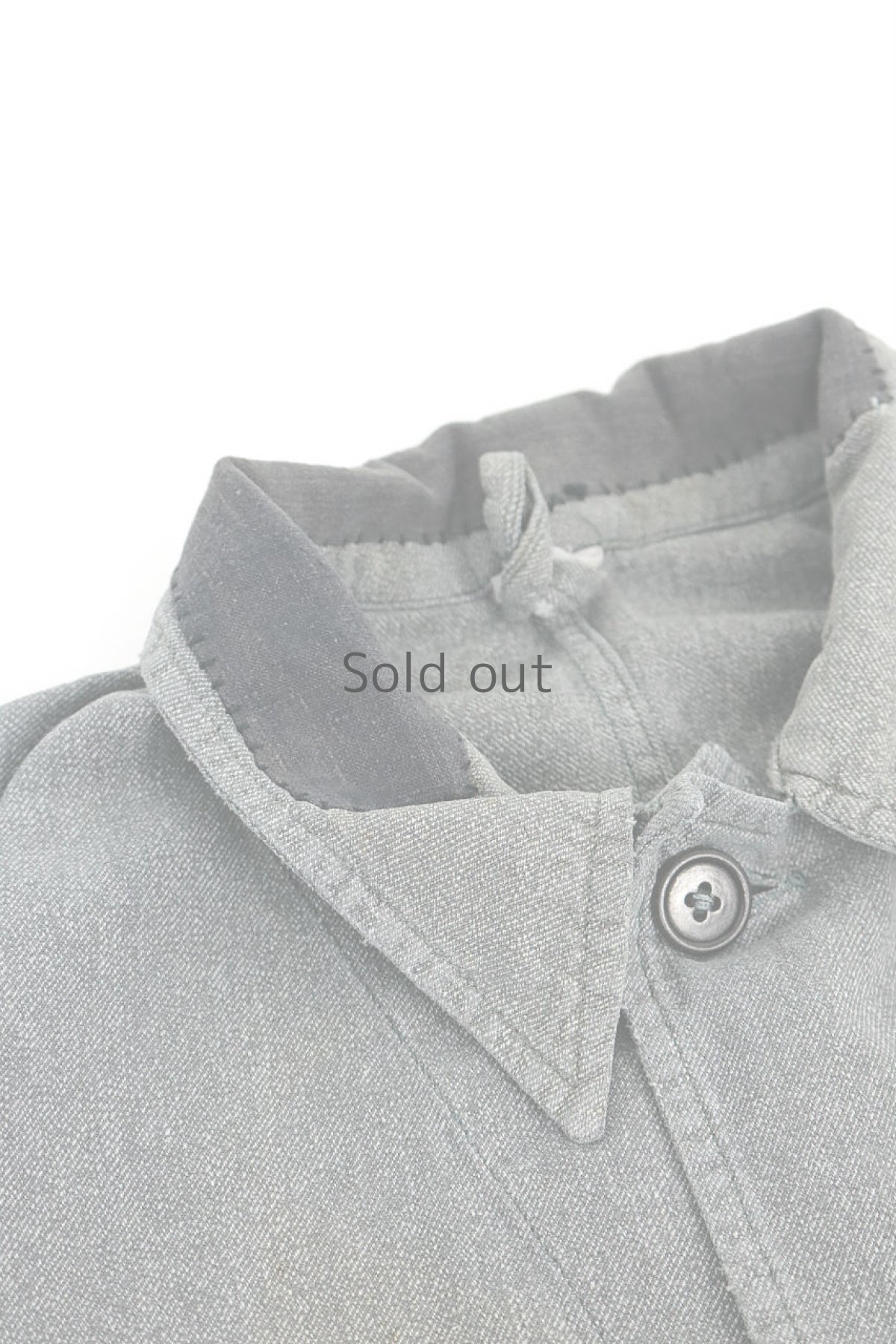 画像5: 【MITSUGU SASAKI】ビンテージリメイク　パッチワーク　黒シャンアトリエコート (5)