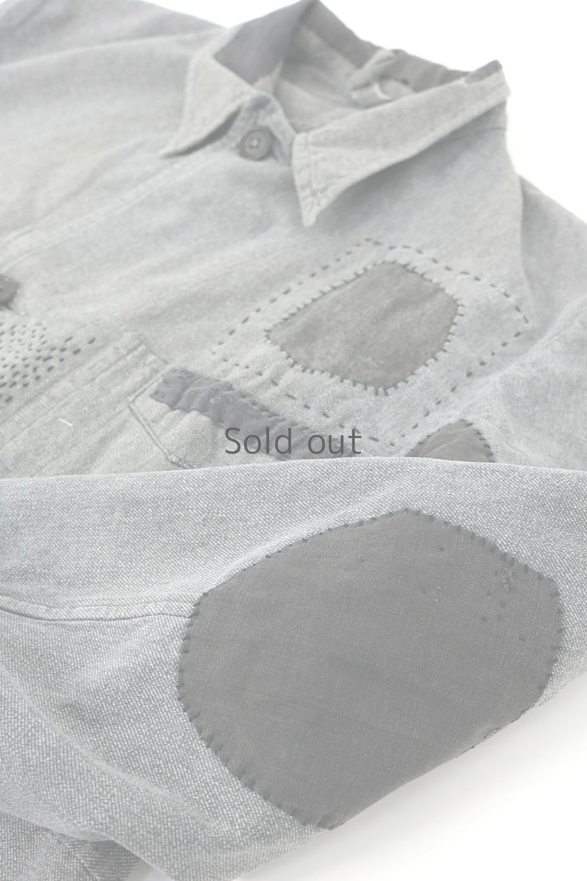 画像12: 【MITSUGU SASAKI】ビンテージリメイク　パッチワーク　黒シャンアトリエコート (12)