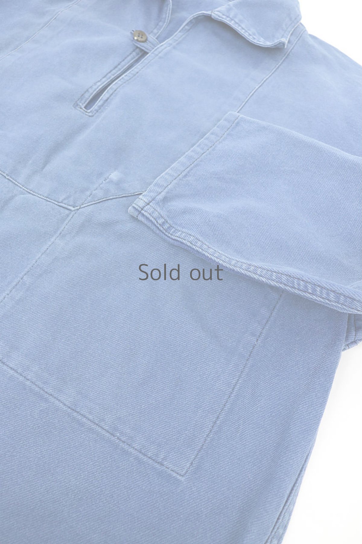 画像7: 【フランス】ビンテージ　セーラーワークシャツ (7)