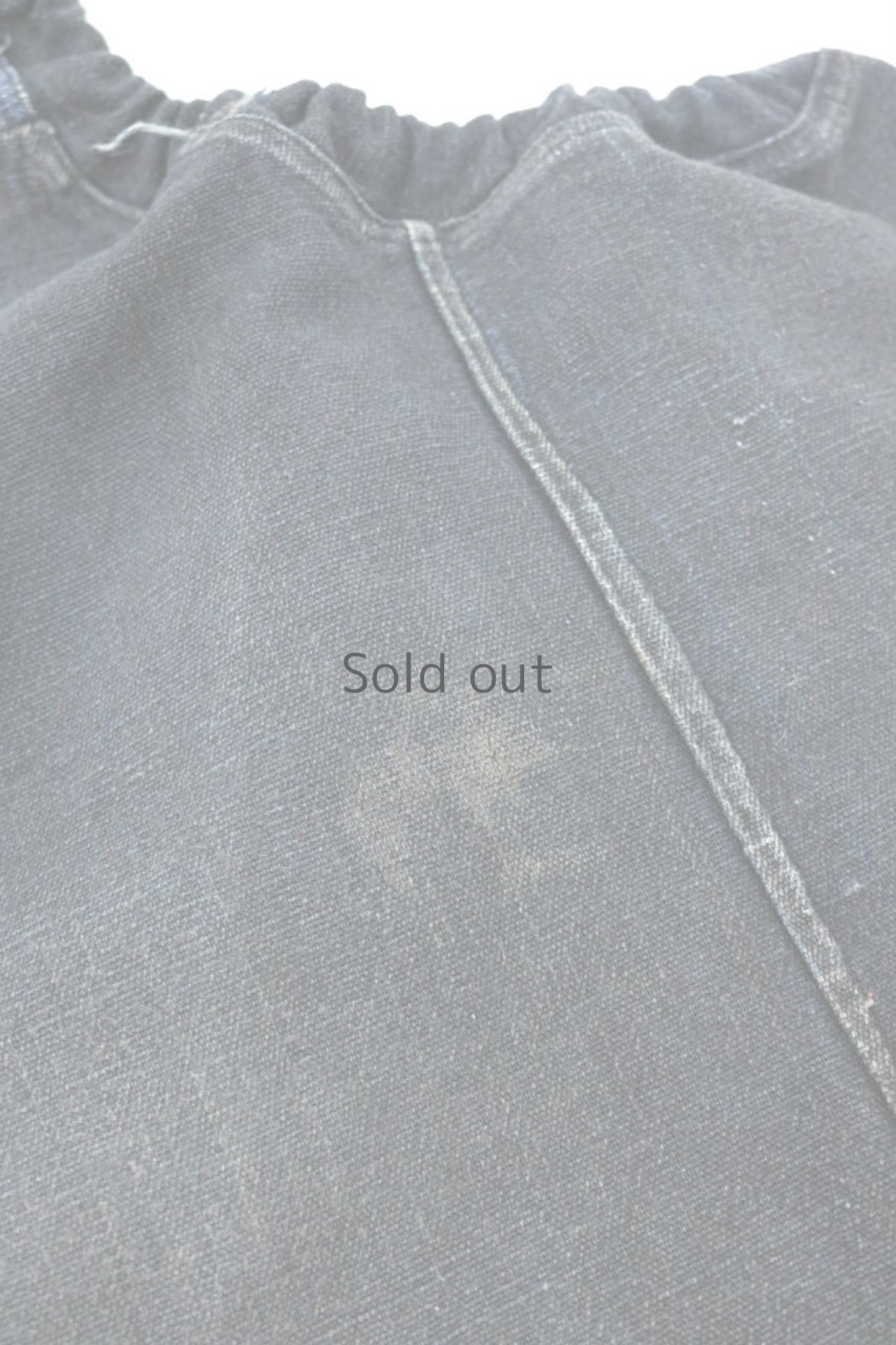 画像10: 【ベトナム】ビンテージ　インディゴコットン　刺繍入りワイドパンツ（赤ザオ族） (10)