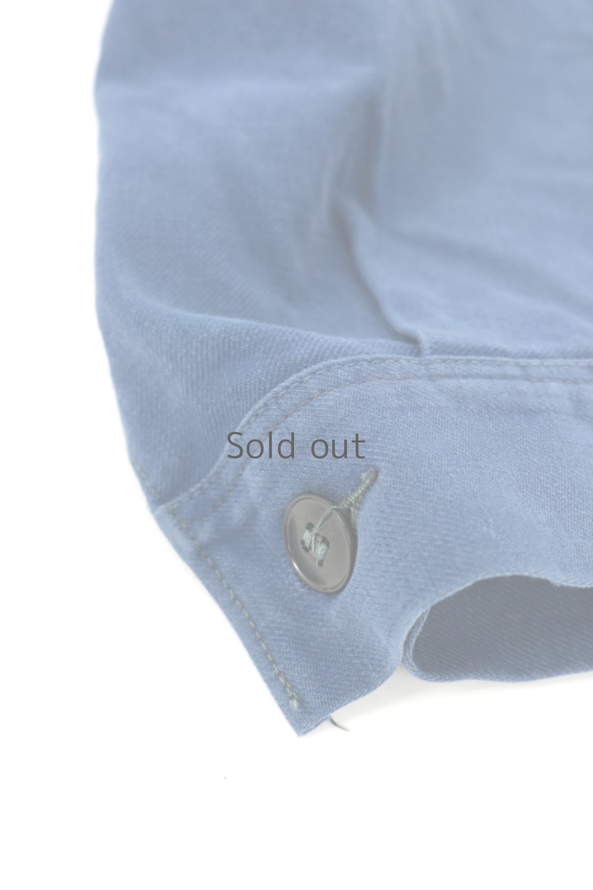 画像9: 【フランス】1970年代　ブルーコットン　ワークジャケット (9)