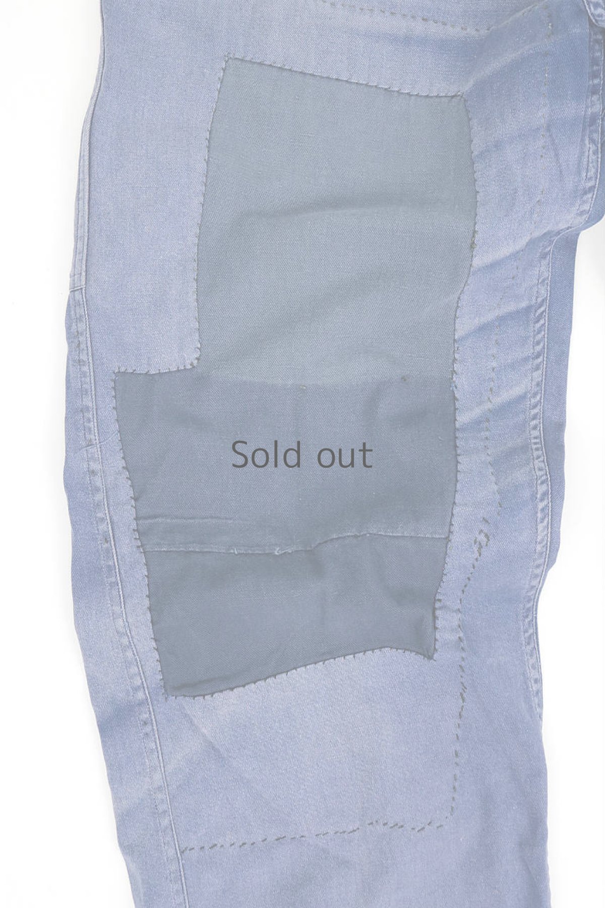 画像6: 【ドイツ】1960年代頃のパッチワークリペアされたワークパンツ (6)