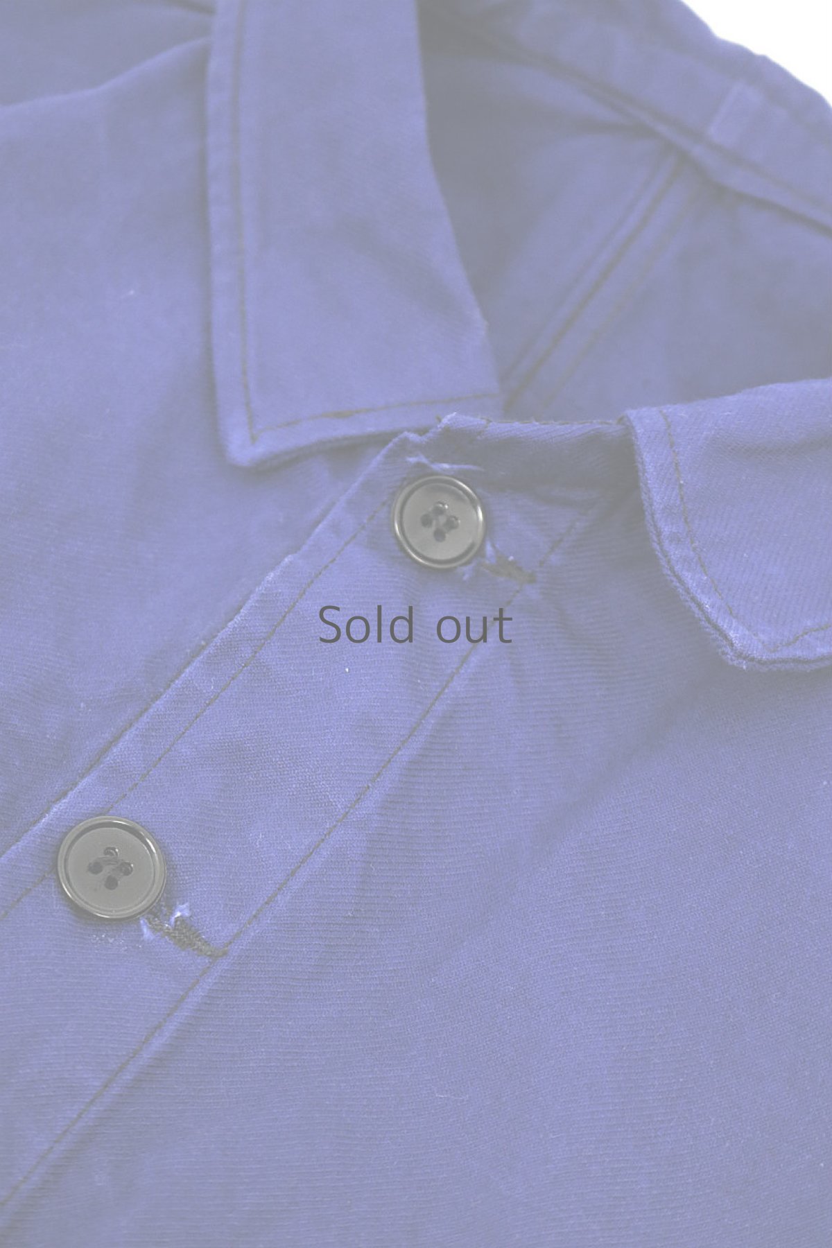 画像6: 【フランス】1960年代　ブルーコットン　ワークジャケット(Le Meilleur d'Amiens) (6)