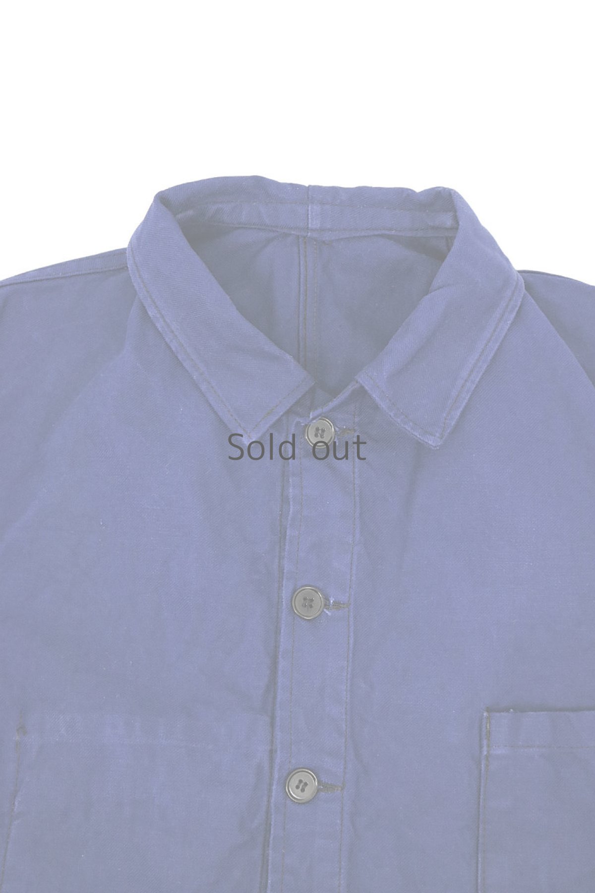 画像5: 【フランス】1960年代　ブルーコットン　ワークジャケット(Le Meilleur d'Amiens) (5)