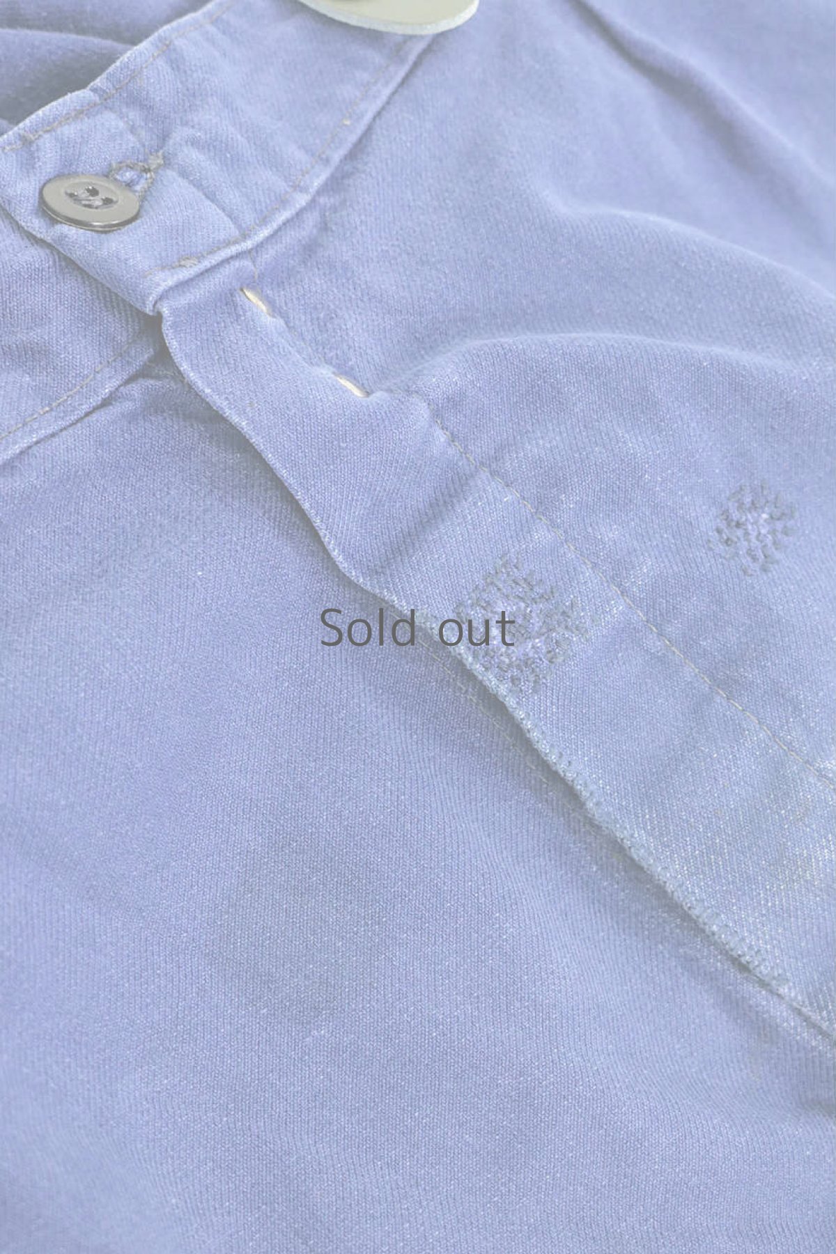 画像6: 【フランス】1950年代頃のパッチワークリペアされたワークパンツ（KIDUR/サスペンダー付） (6)