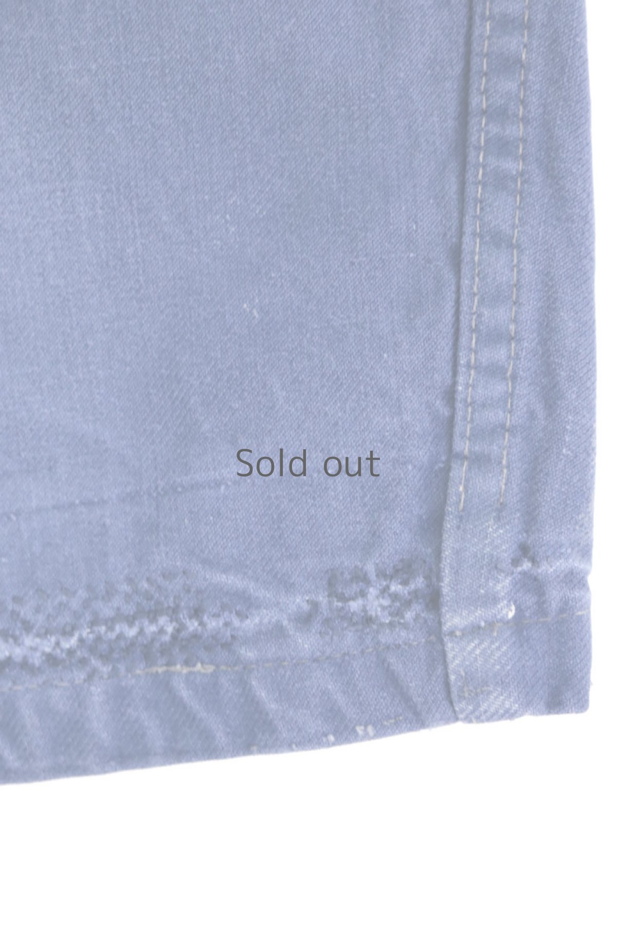 画像18: 【フランス】1950年代頃のパッチワークリペアされたワークパンツ（KIDUR/サスペンダー付） (18)