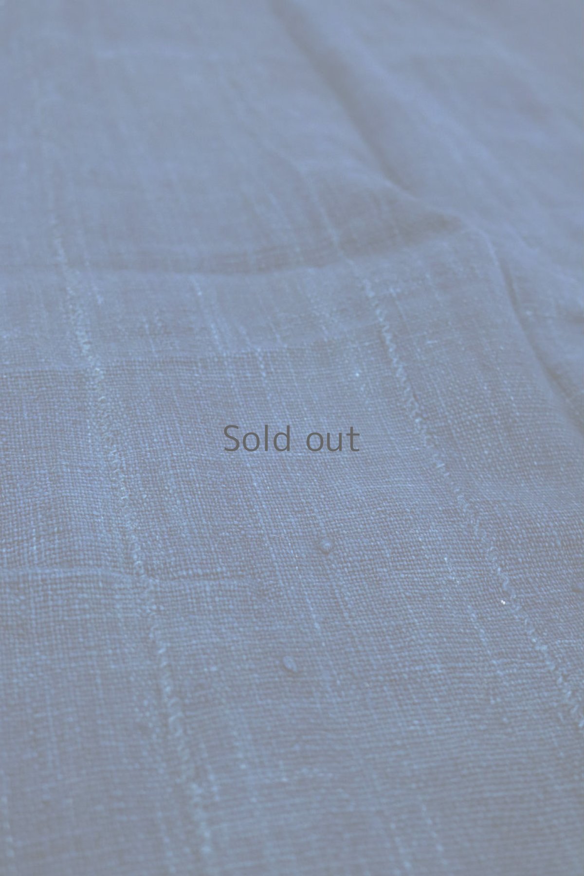 画像4: 【西アフリカ】手織り藍染め綿　ショール（濃い藍色） (4)