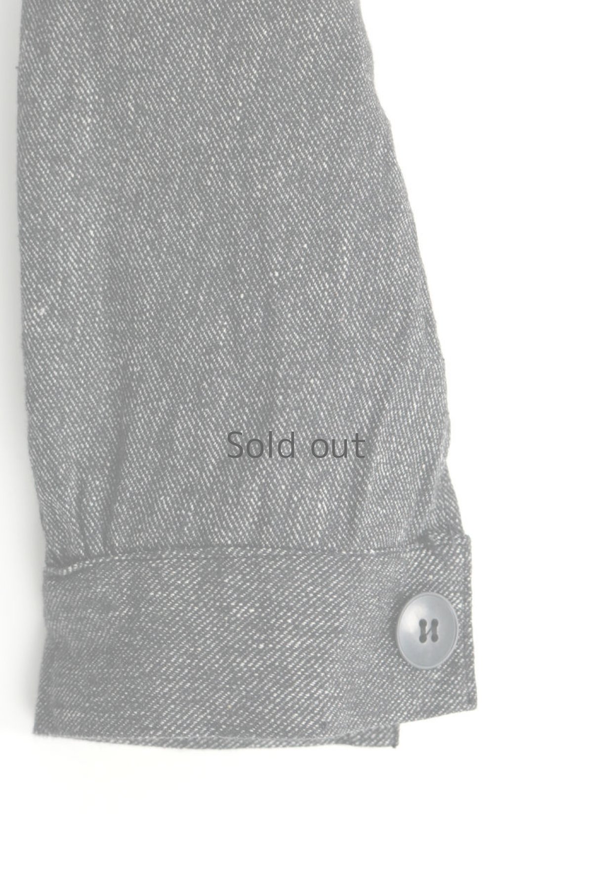 画像9: 【フランス】1950年代　ブラックシャンブレーアトリエコート（未使用品） (9)