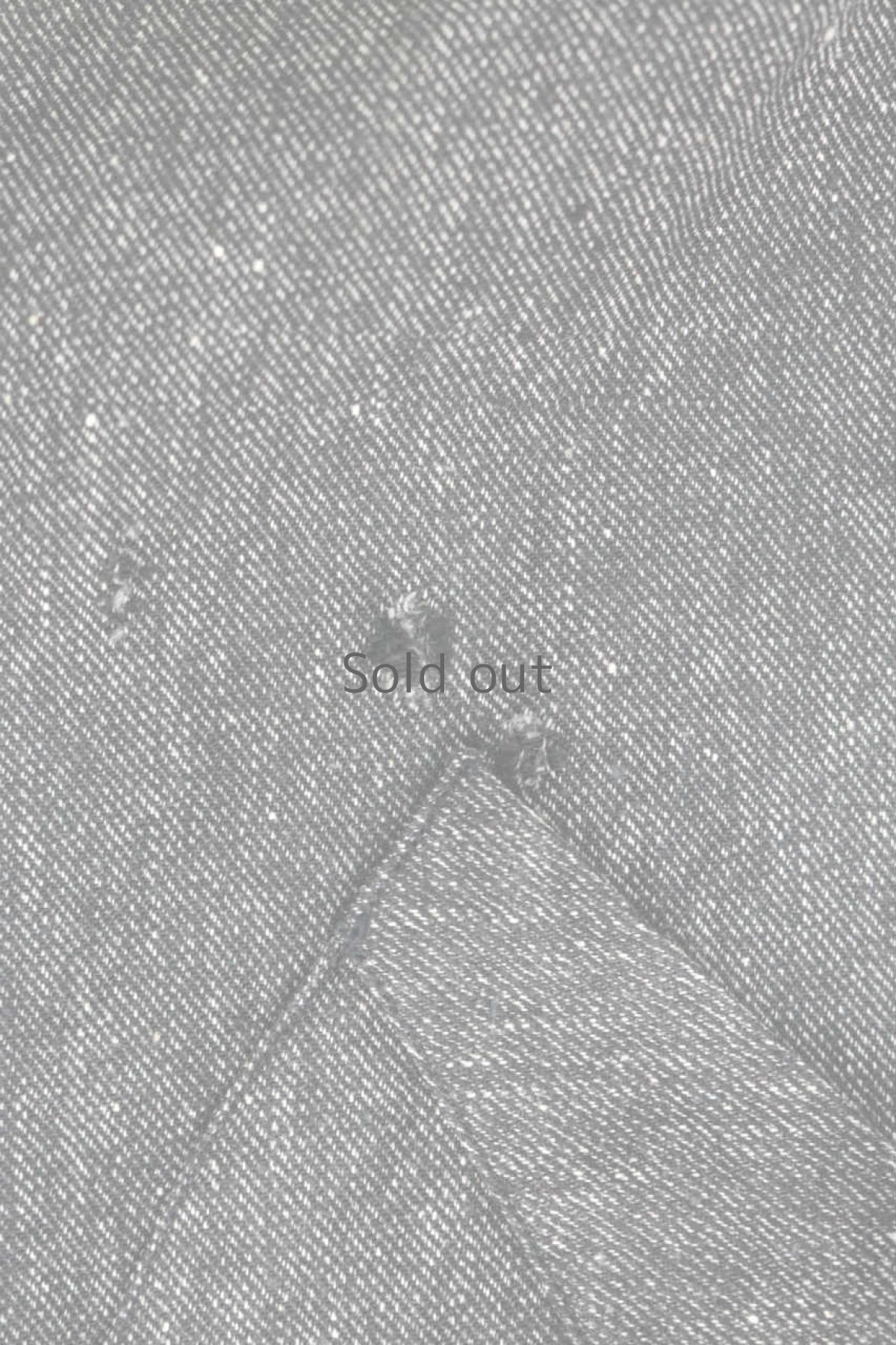 画像10: 【フランス】1950年代　ブラックシャンブレーアトリエコート（未使用品） (10)