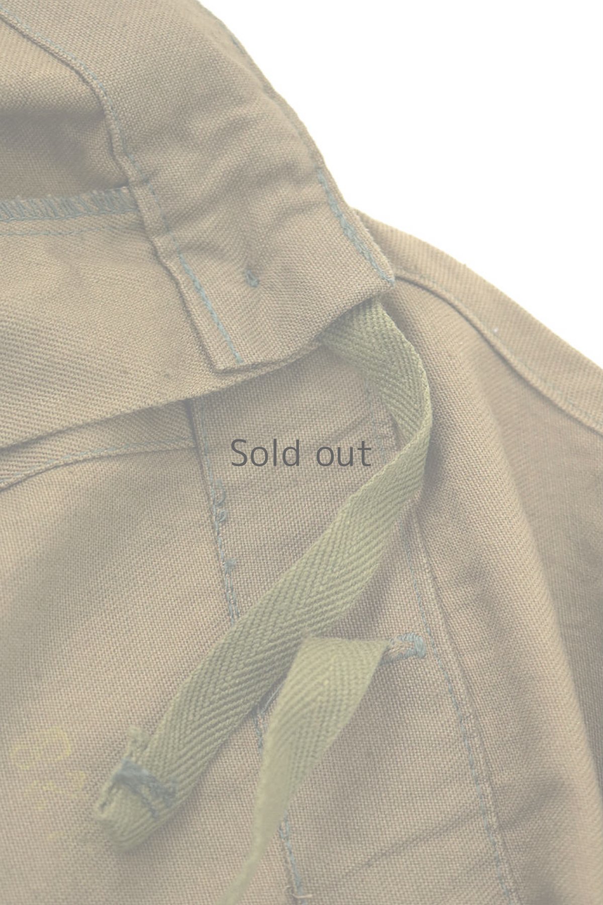 画像11: 【チェコ】ビンテージミリタリー　オーバーオール（ブラウン/未使用品） (11)