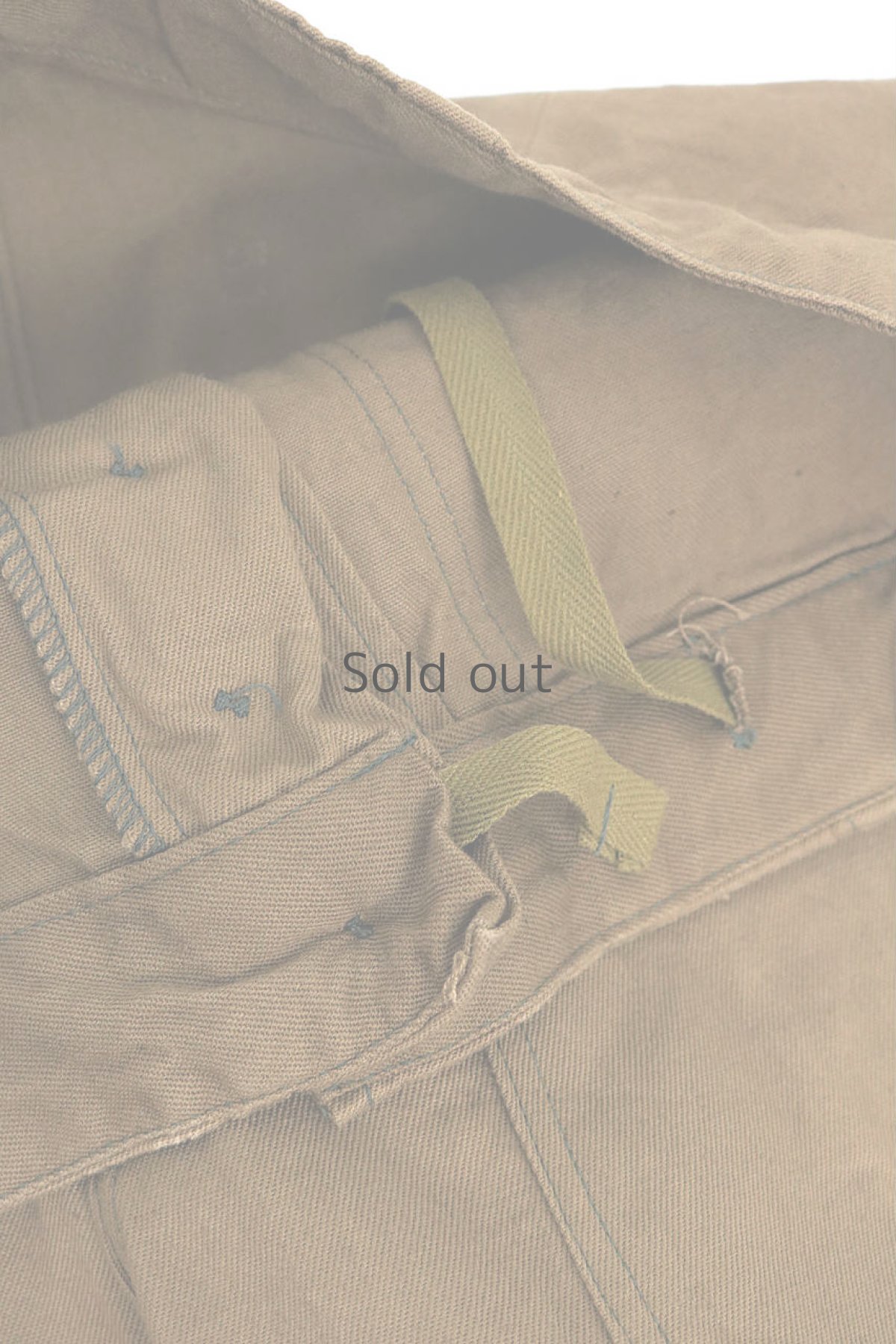 画像8: 【チェコ】ビンテージミリタリー　イージーパンツ（ブラウン/未使用品） (8)