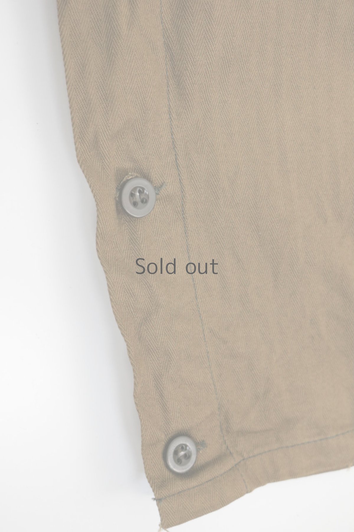 画像8: 【チェコ】ビンテージミリタリー　オーバーオール（ブラウン/未使用品） (8)